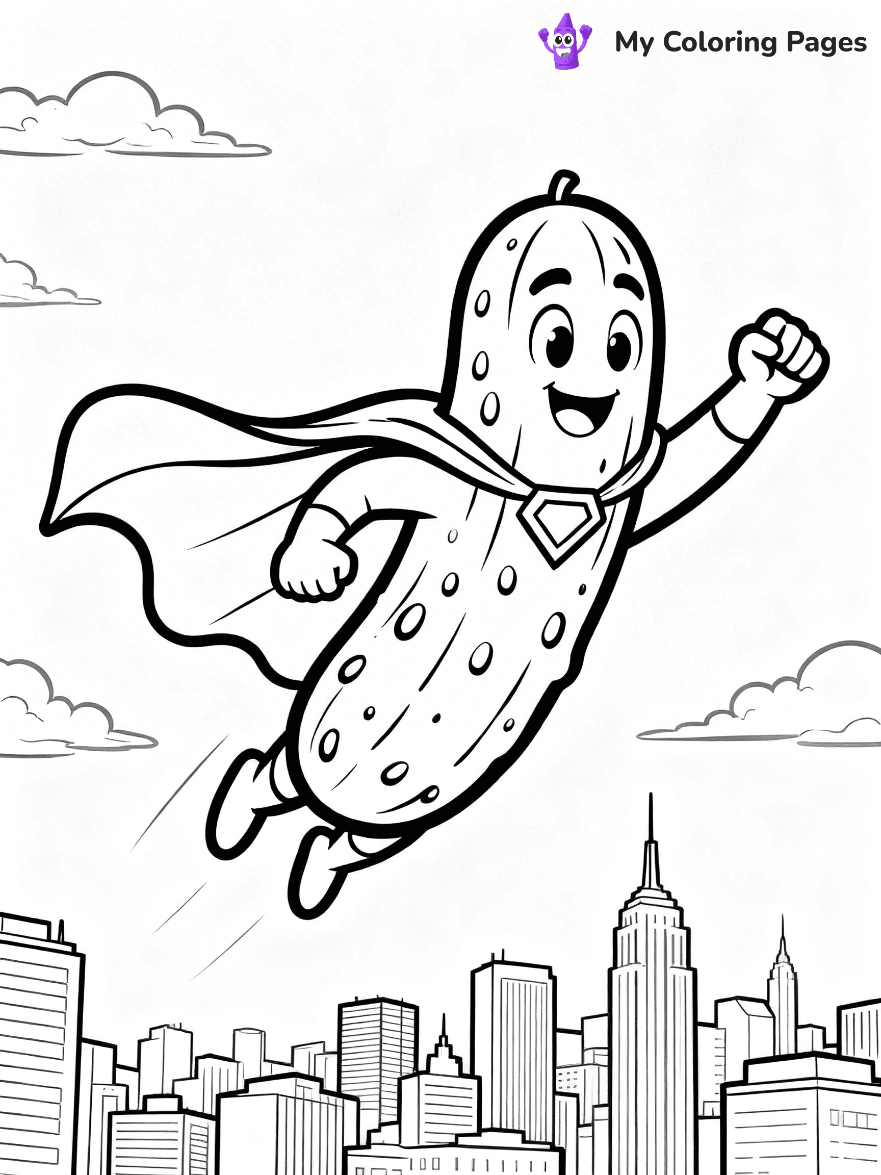 Pickle Coloring Pages - 14