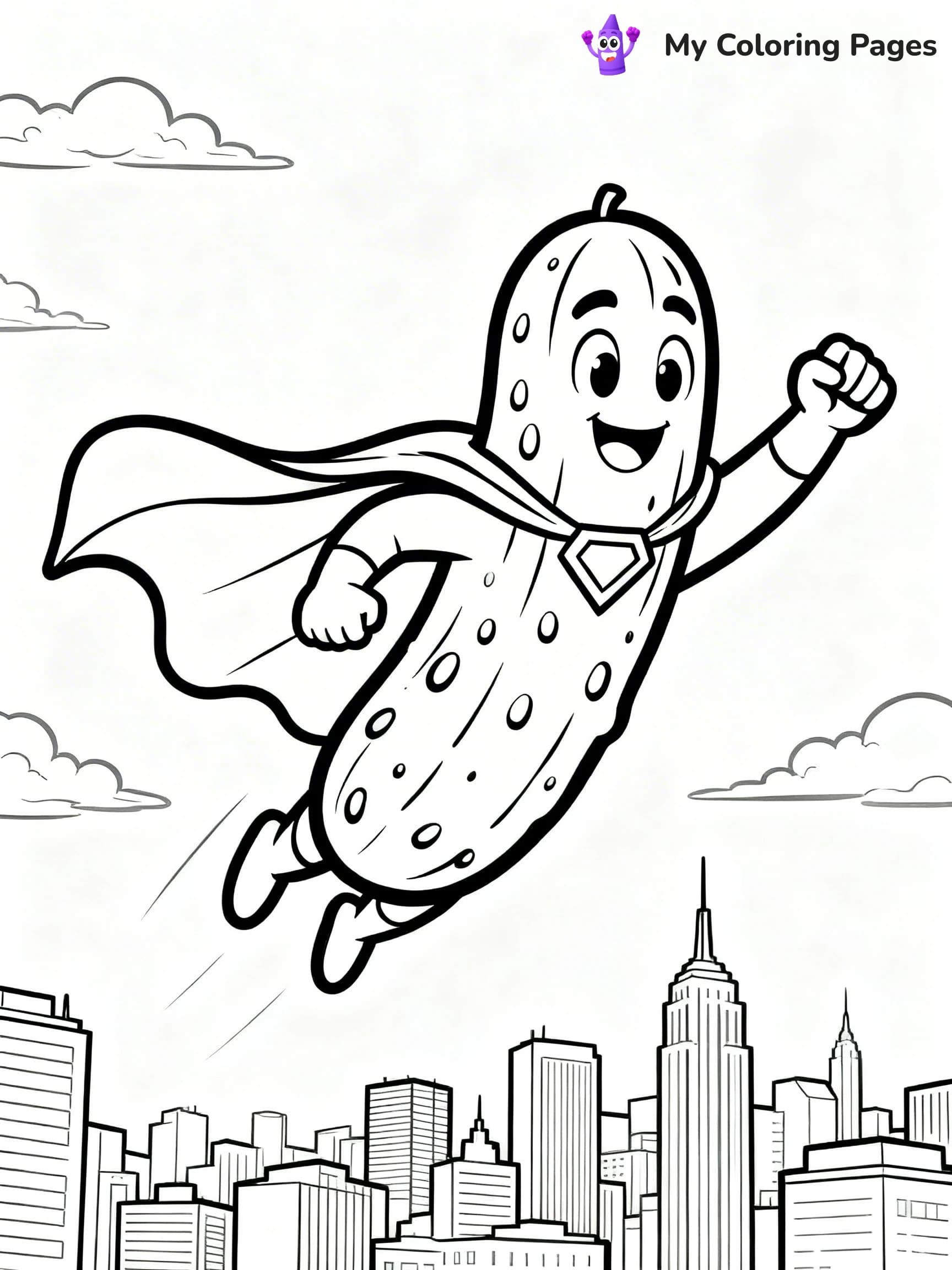 Pickle Coloring Pages - 14