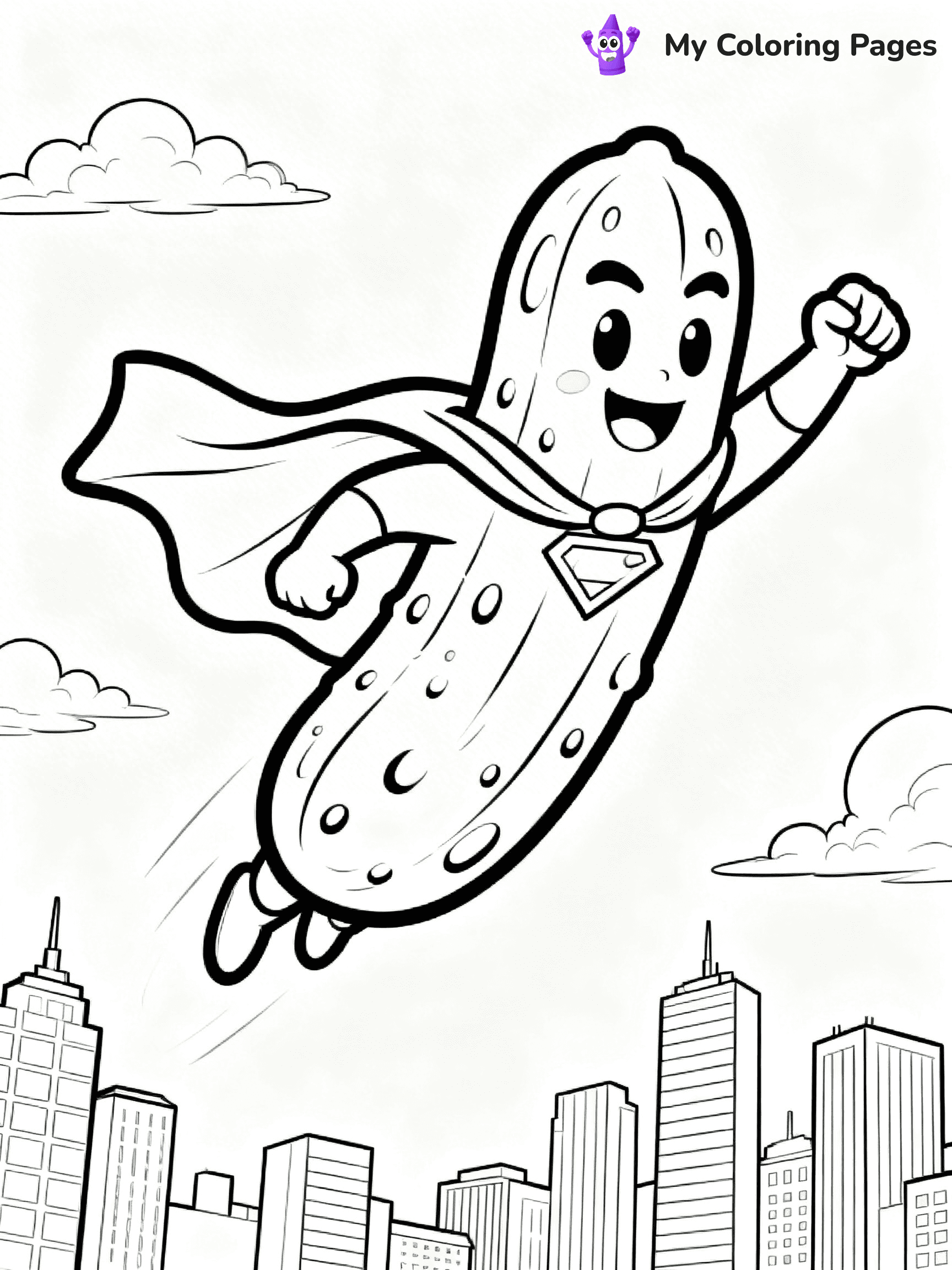 Pickle Coloring Pages - 13