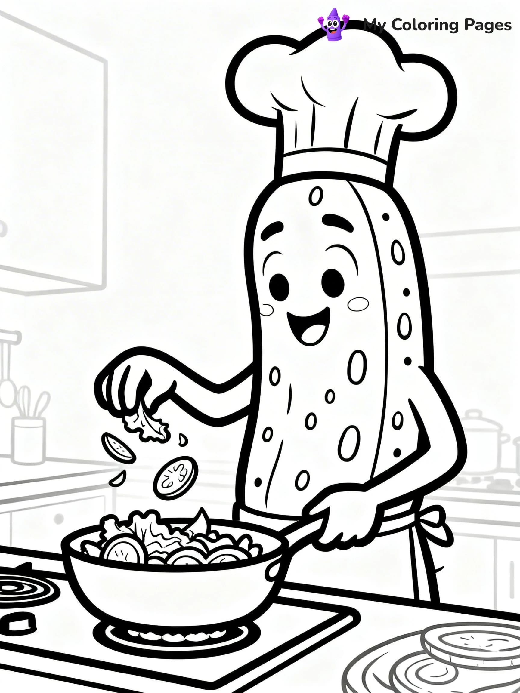 Pickle Coloring Pages - 12