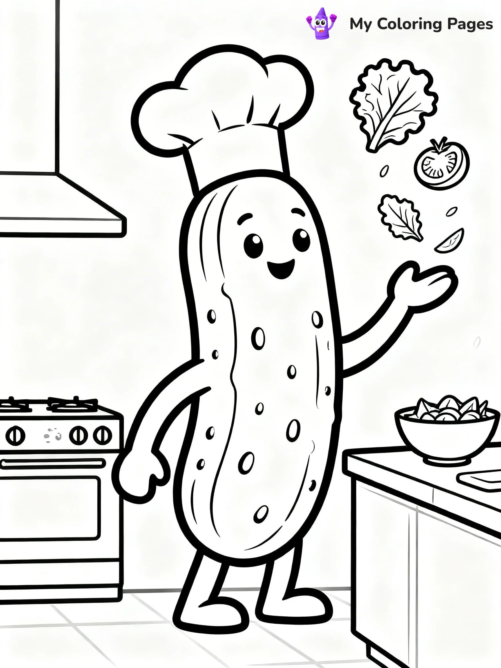 Pickle Coloring Pages - 9