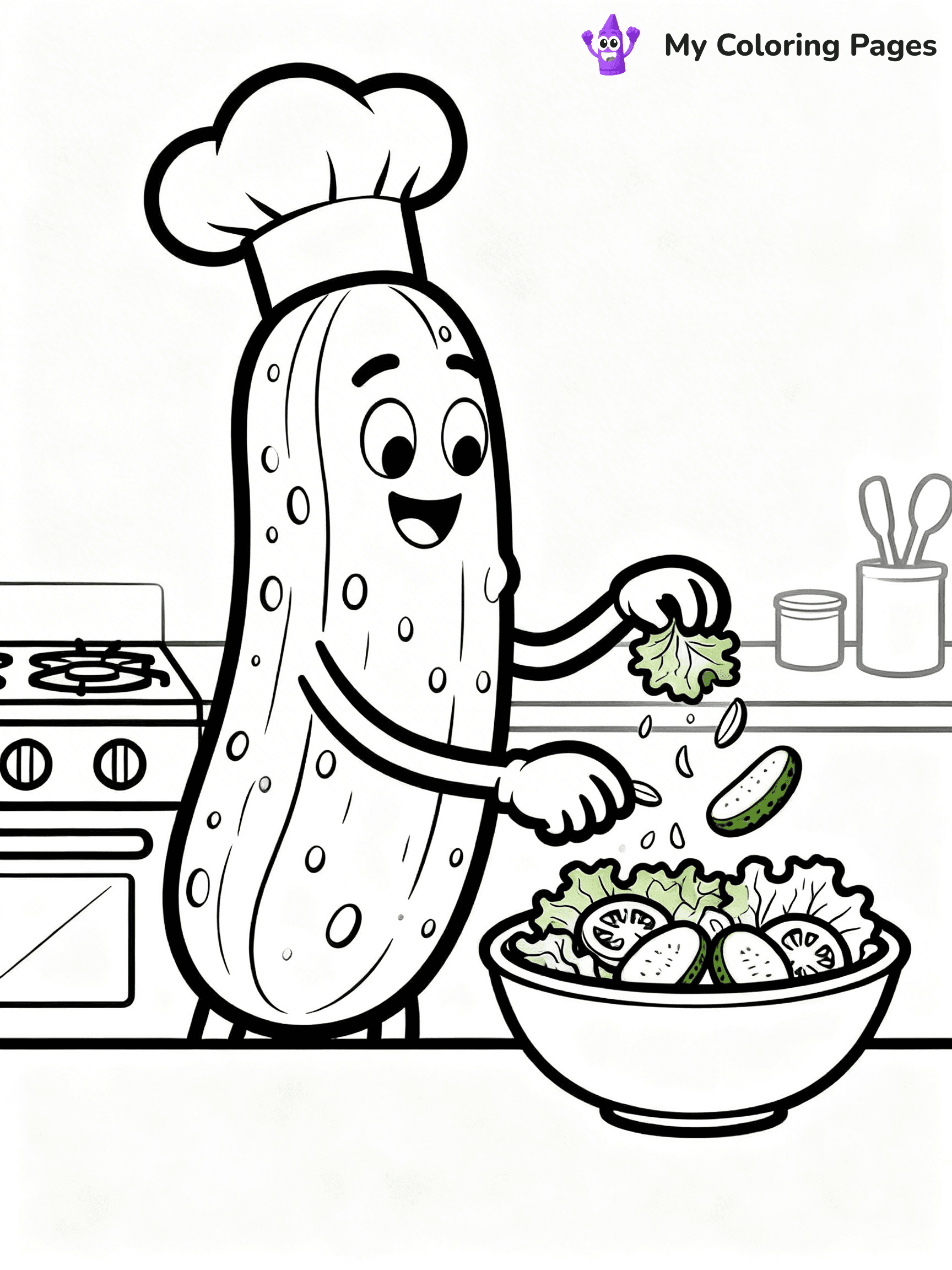 Pickle Coloring Pages - 8