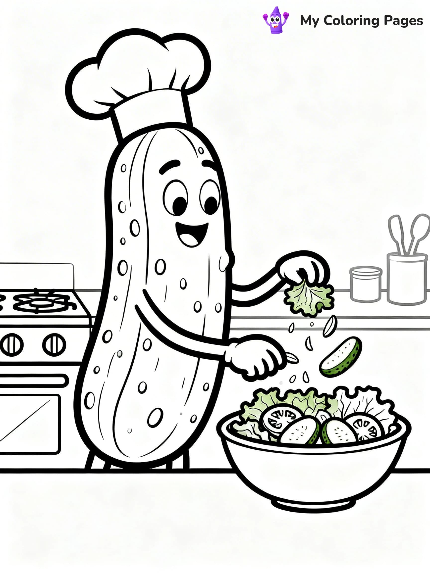 Pickle Coloring Pages - 8