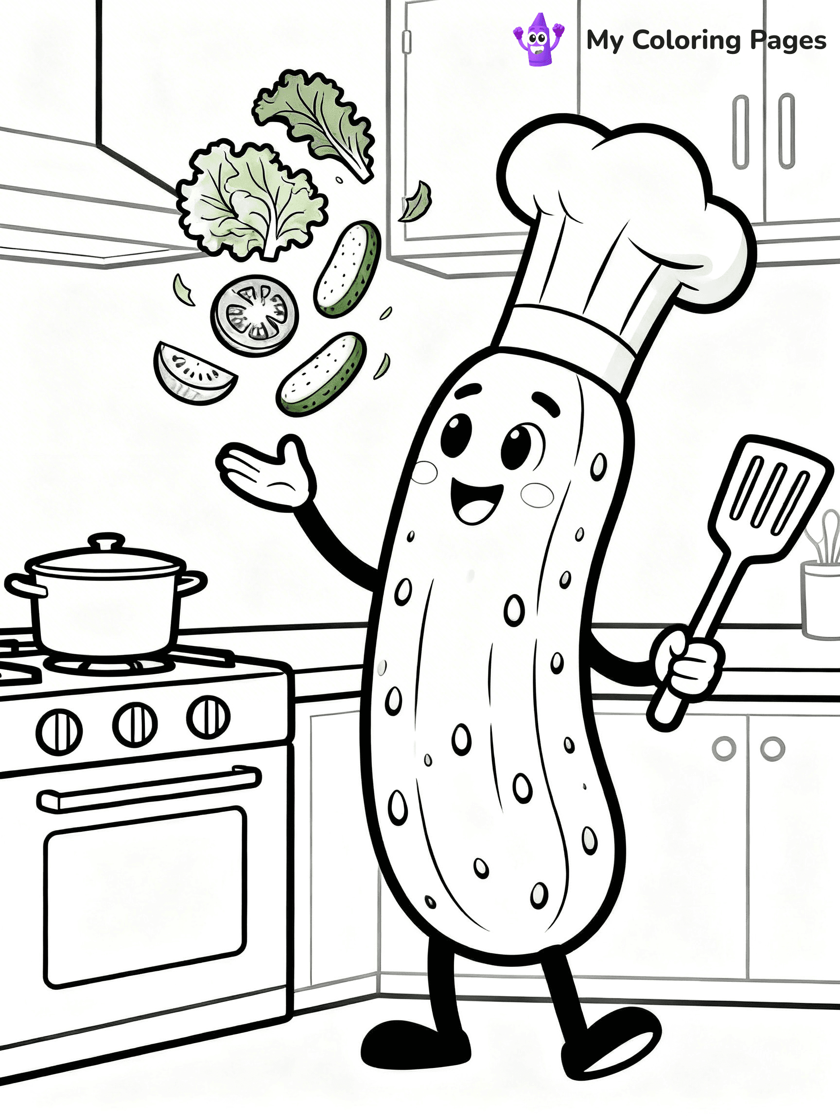 Pickle Coloring Pages - 7