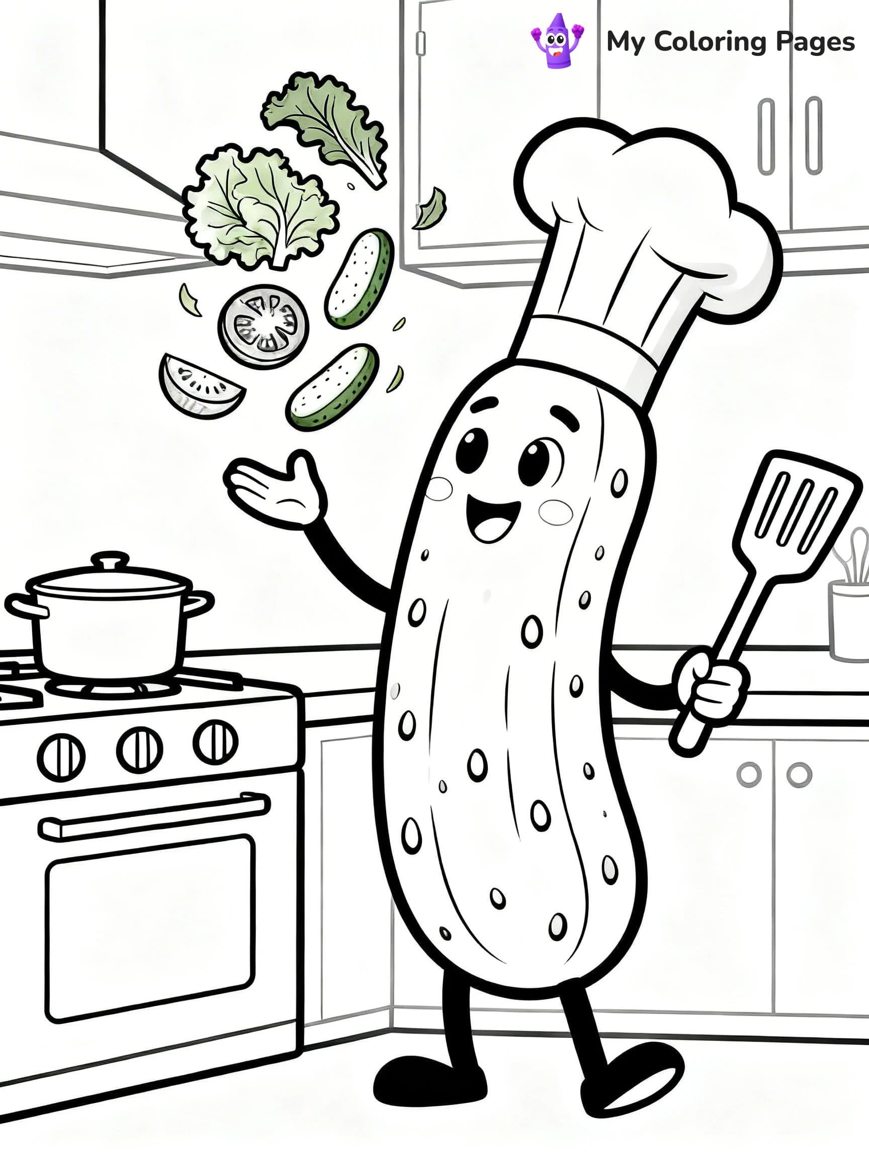 Pickle Coloring Pages - 7