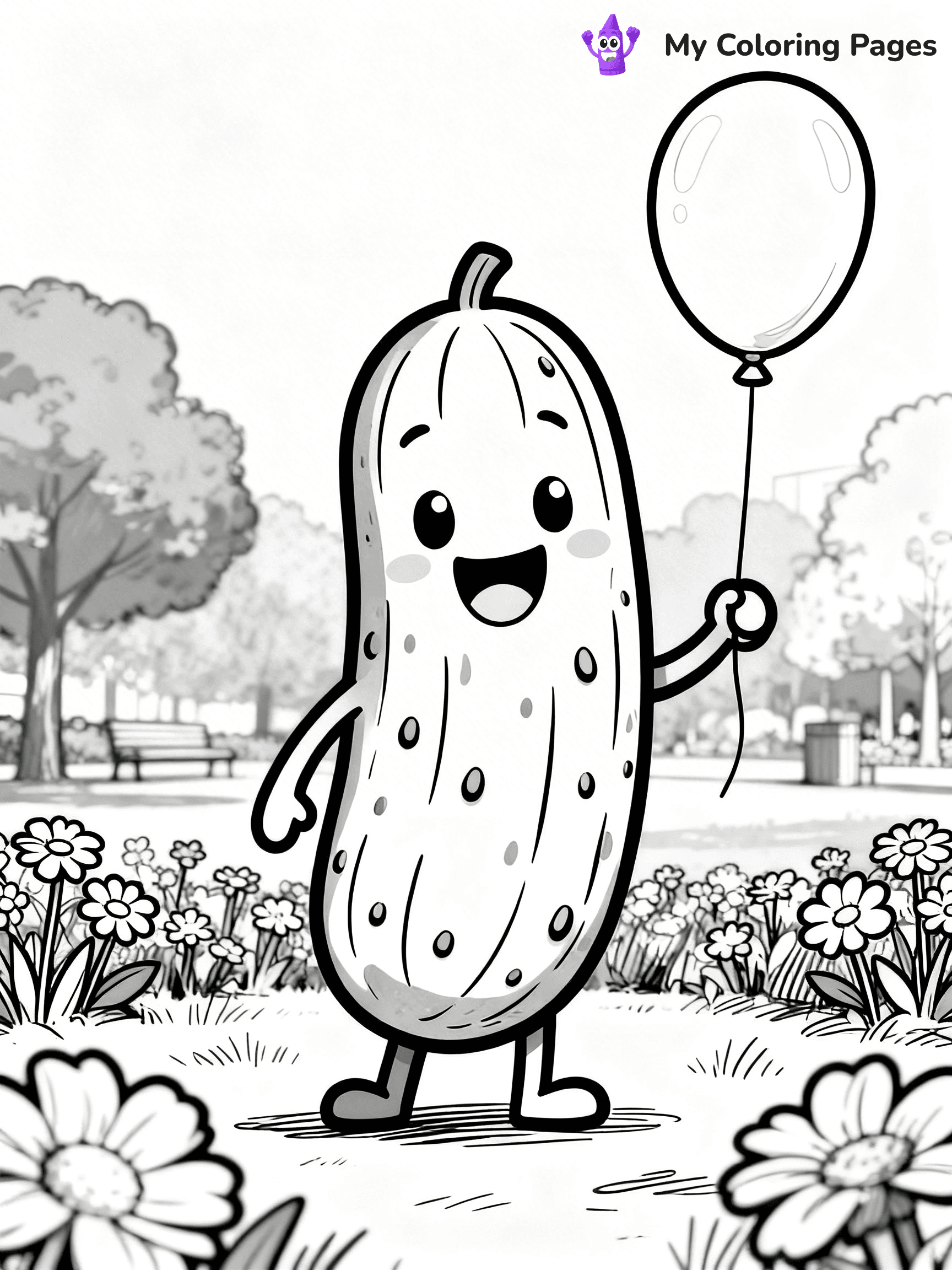Pickle Coloring Pages - 4