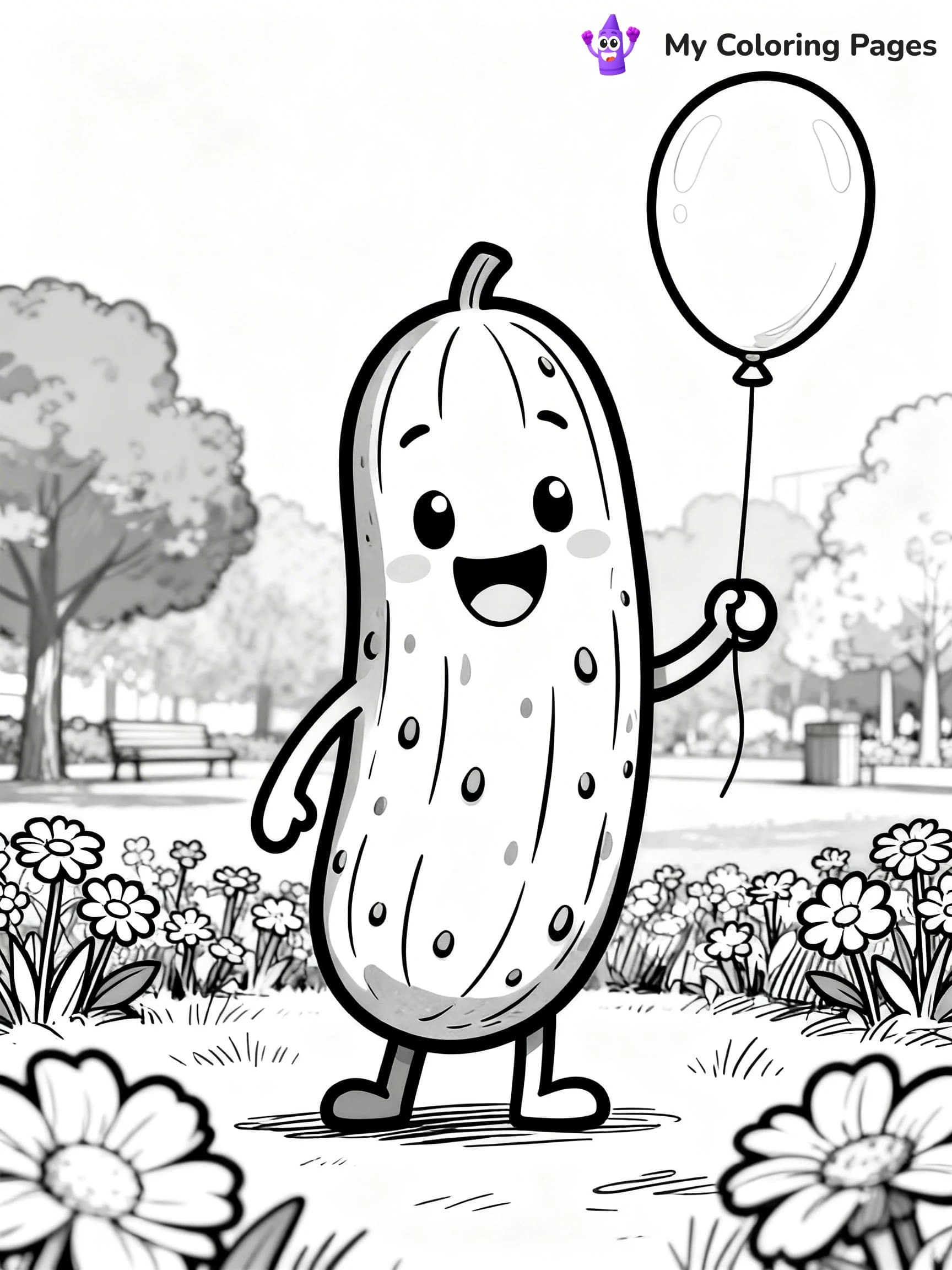 Pickle Coloring Pages - 4
