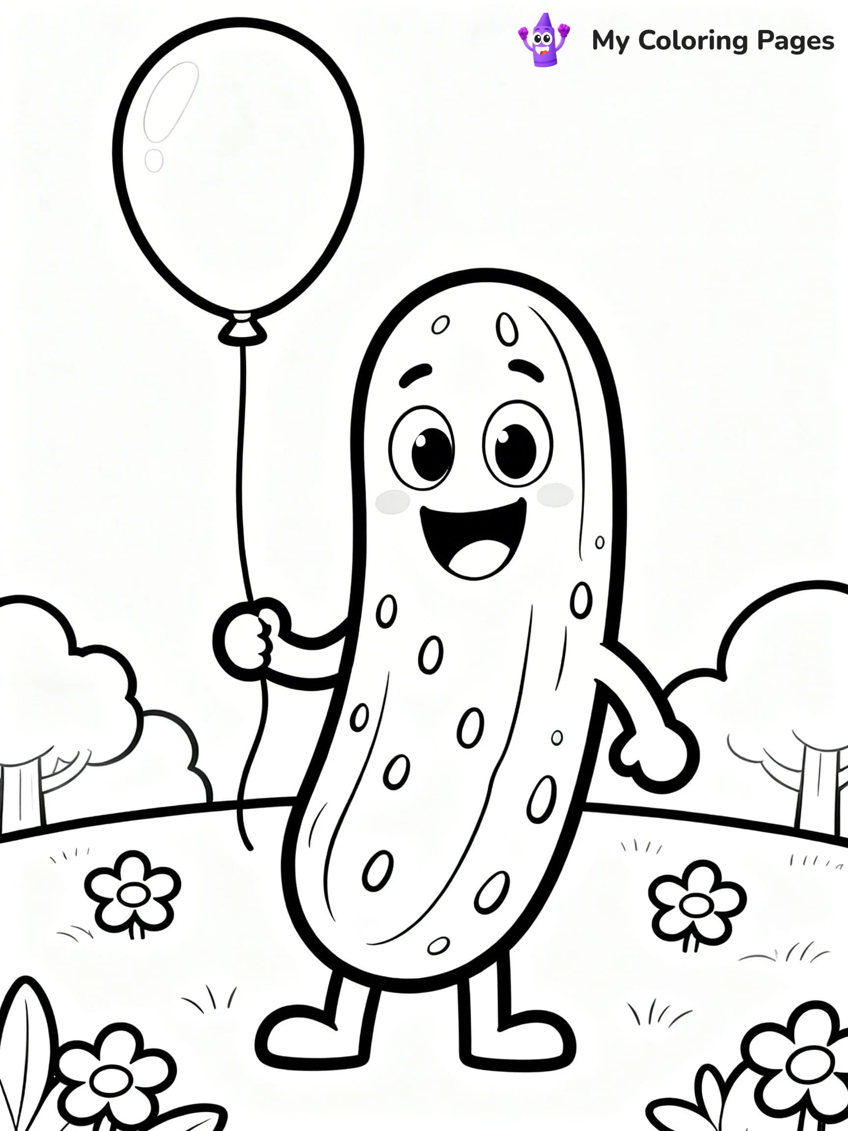 Pickle Coloring Pages - 3