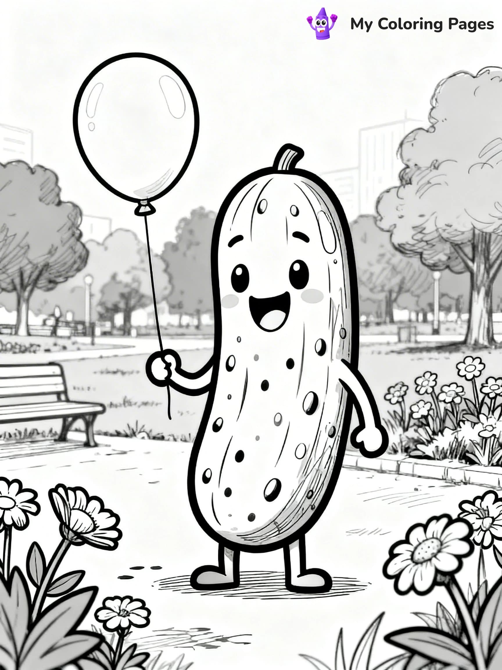 Pickle Coloring Pages - 2