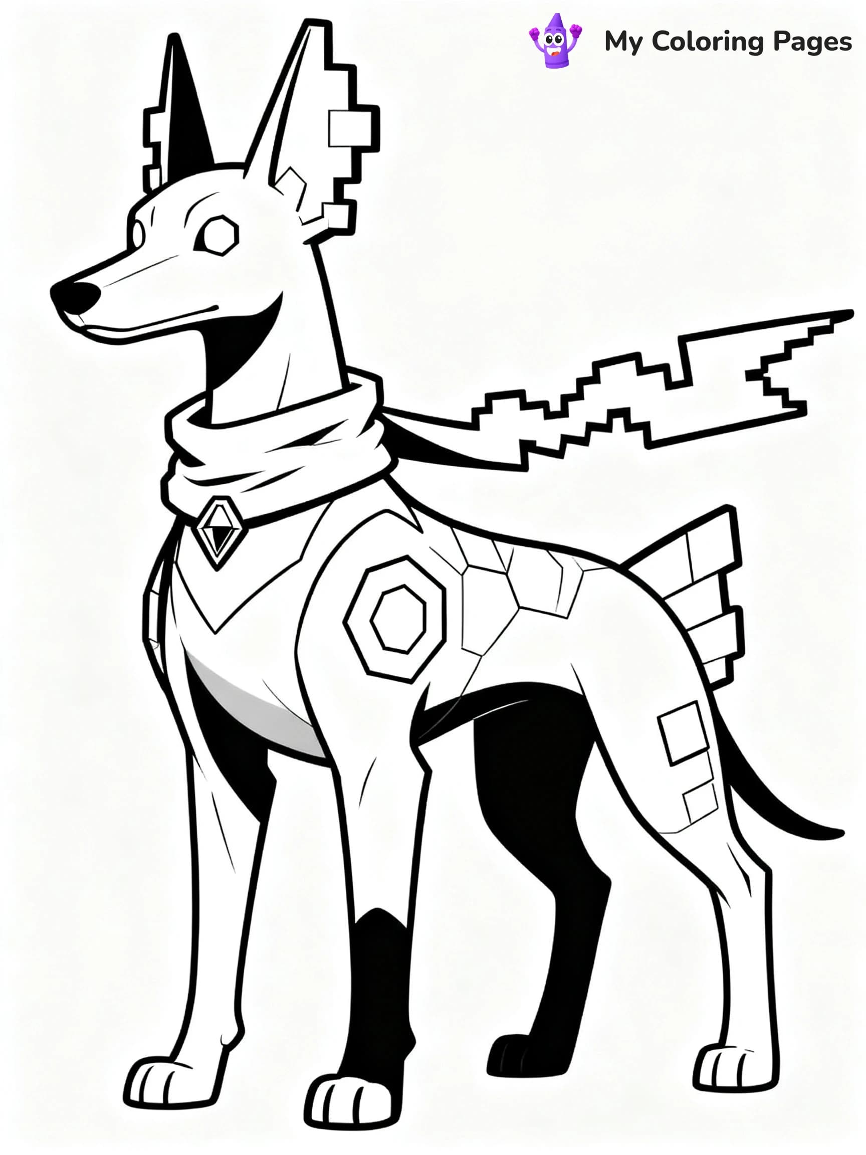 Zygarde Coloring Pages - 23