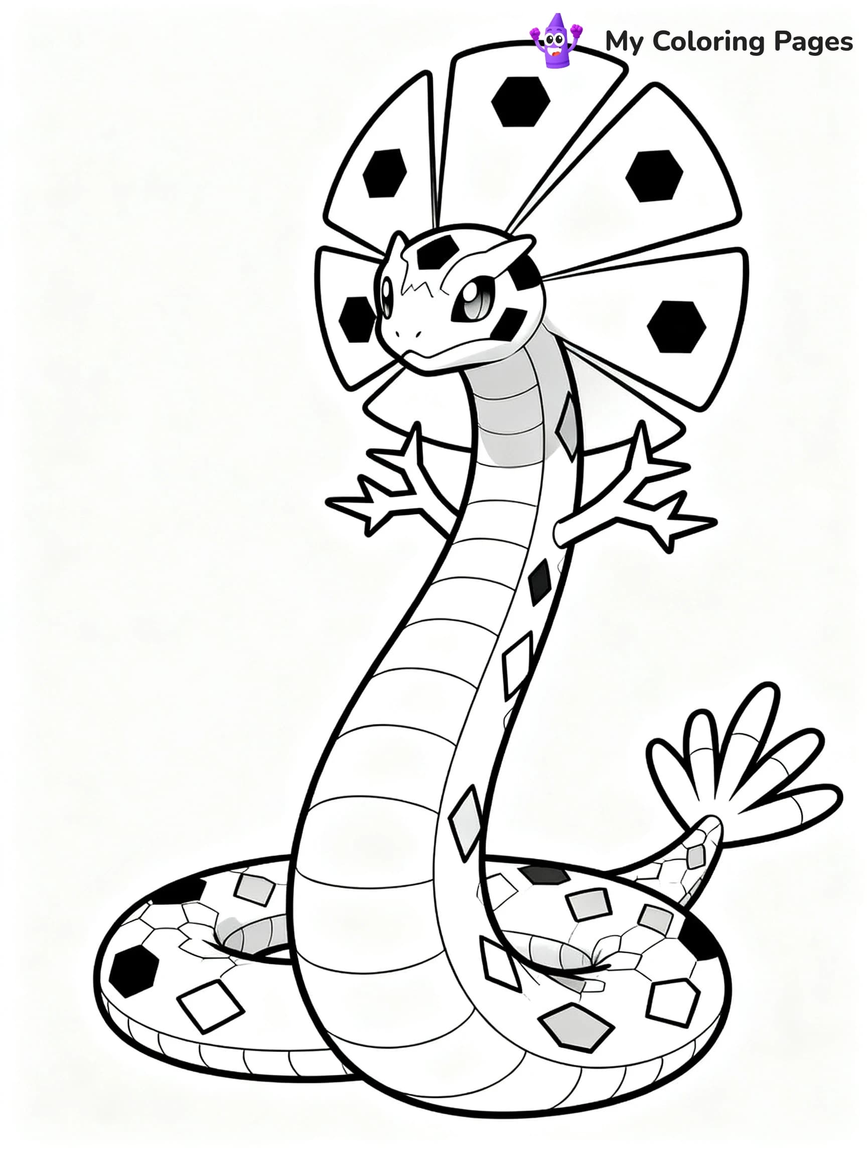 Zygarde Coloring Pages - 18