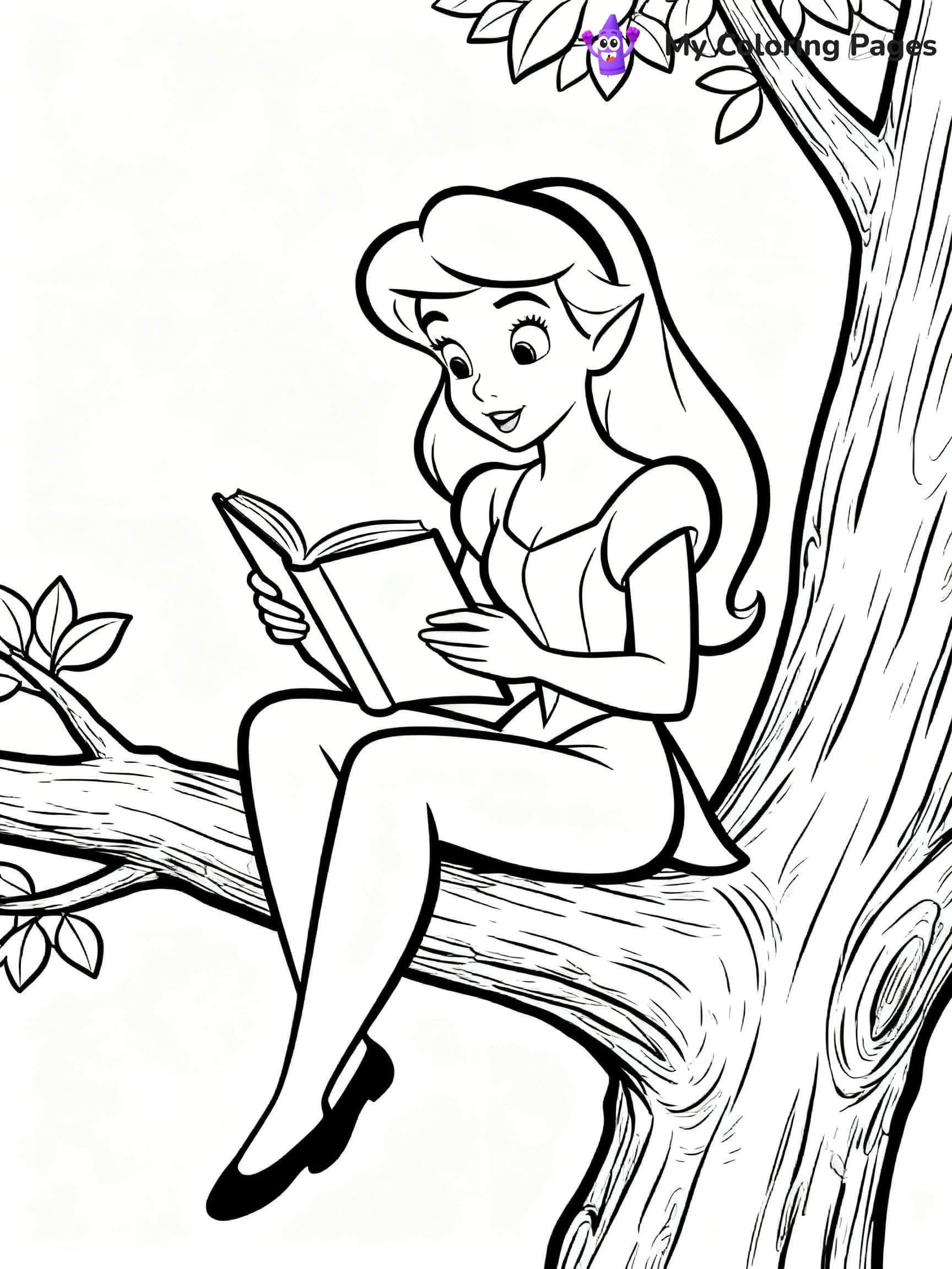 Peter Pan Coloring Pages - 24