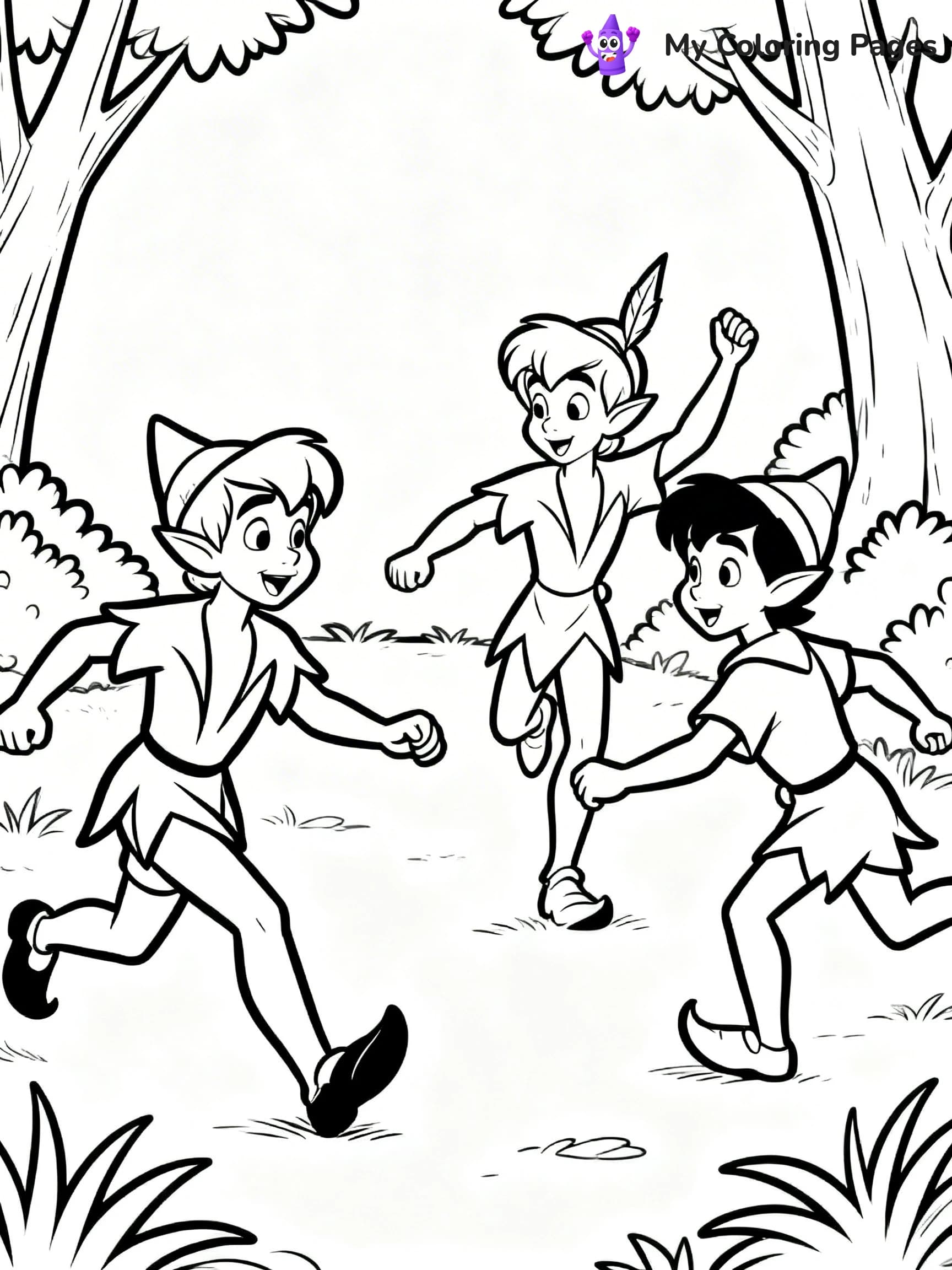 Peter Pan Coloring Pages - 11
