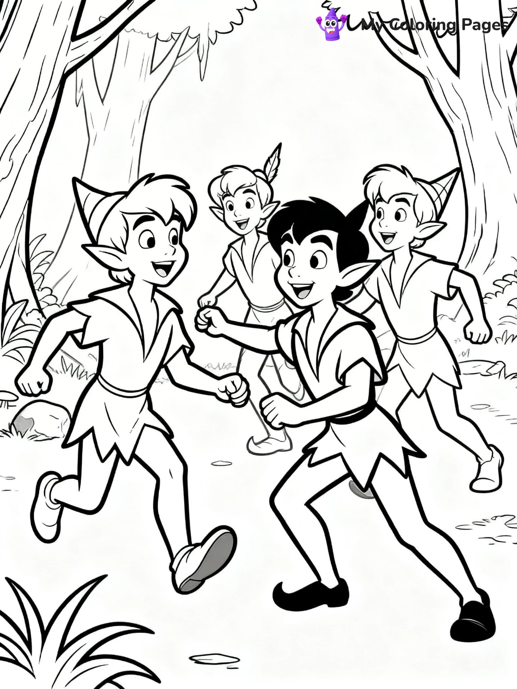 Peter Pan Coloring Pages - 10