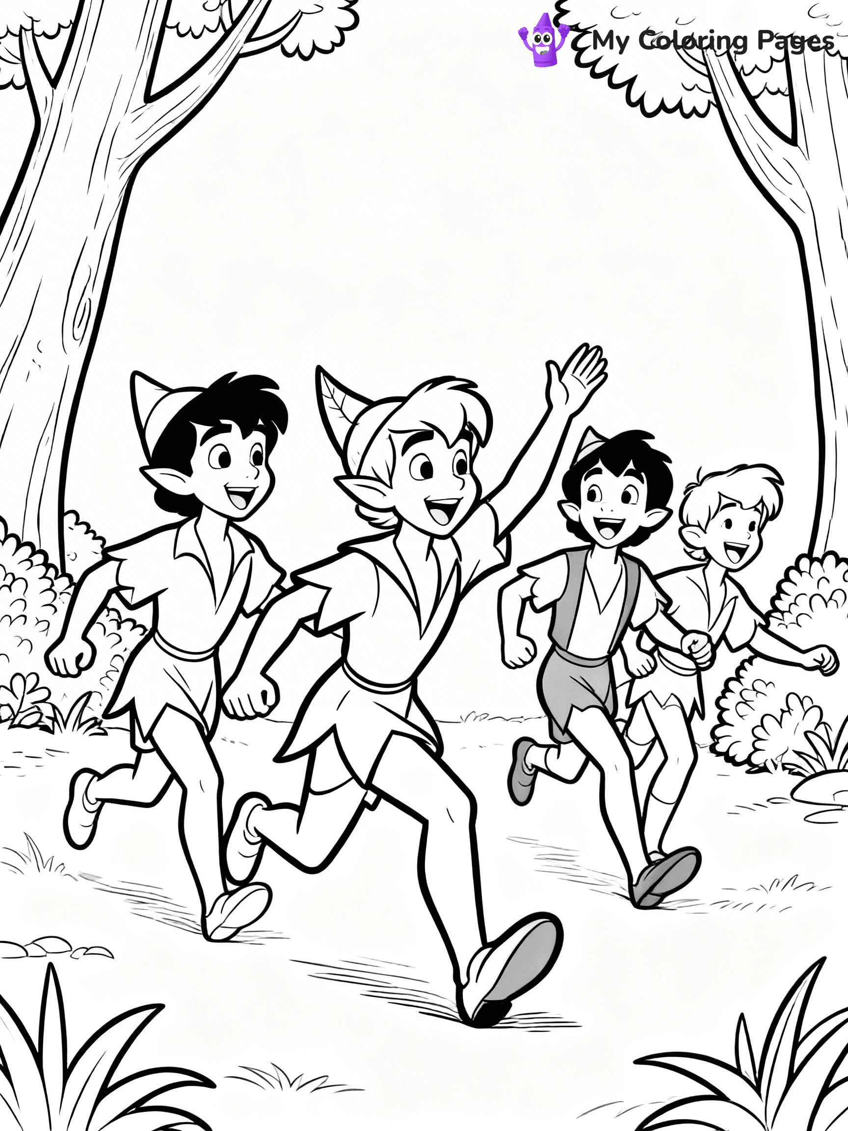 Peter Pan Coloring Pages - 8