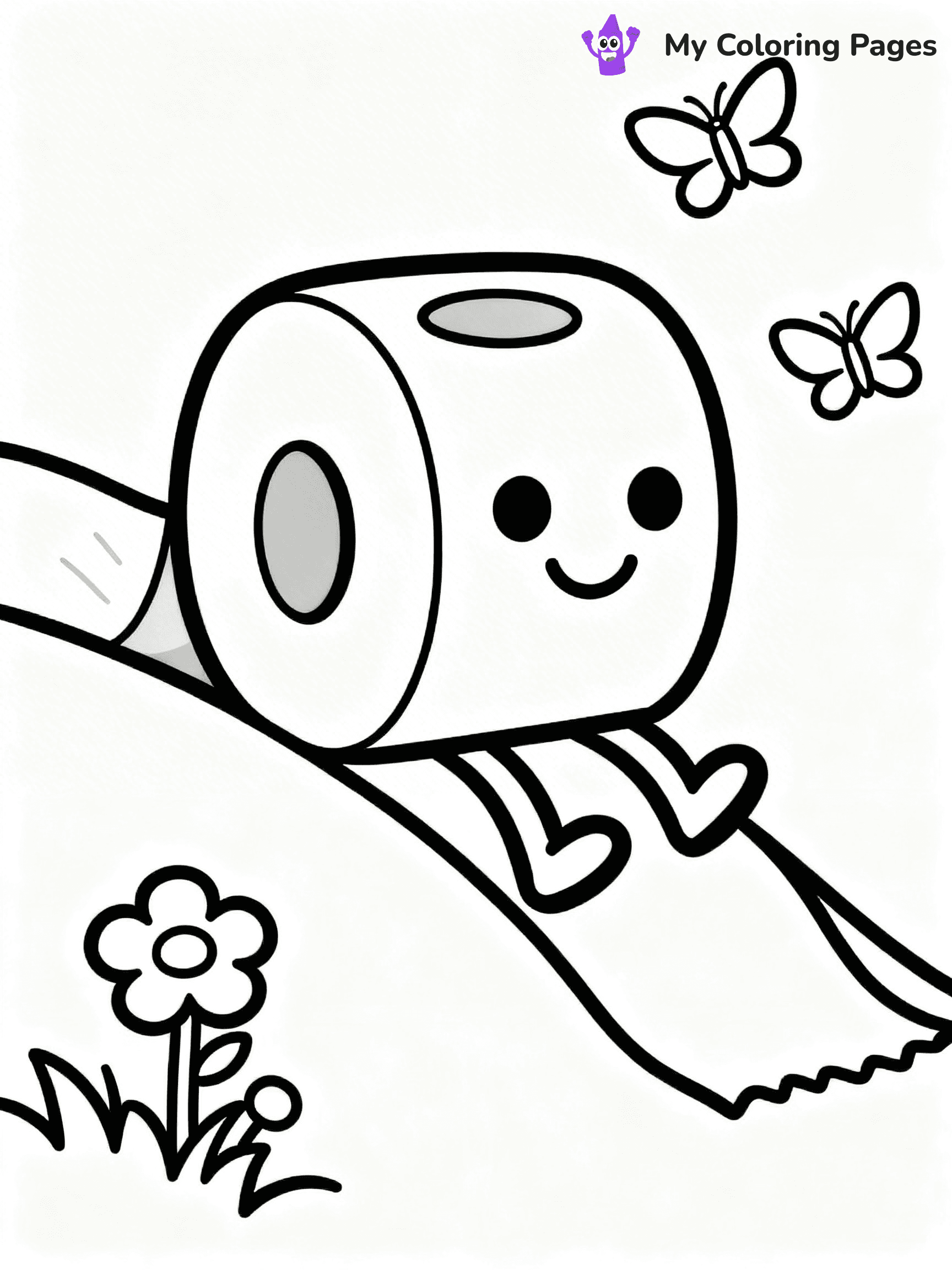 Toilet Coloring Pages - 9