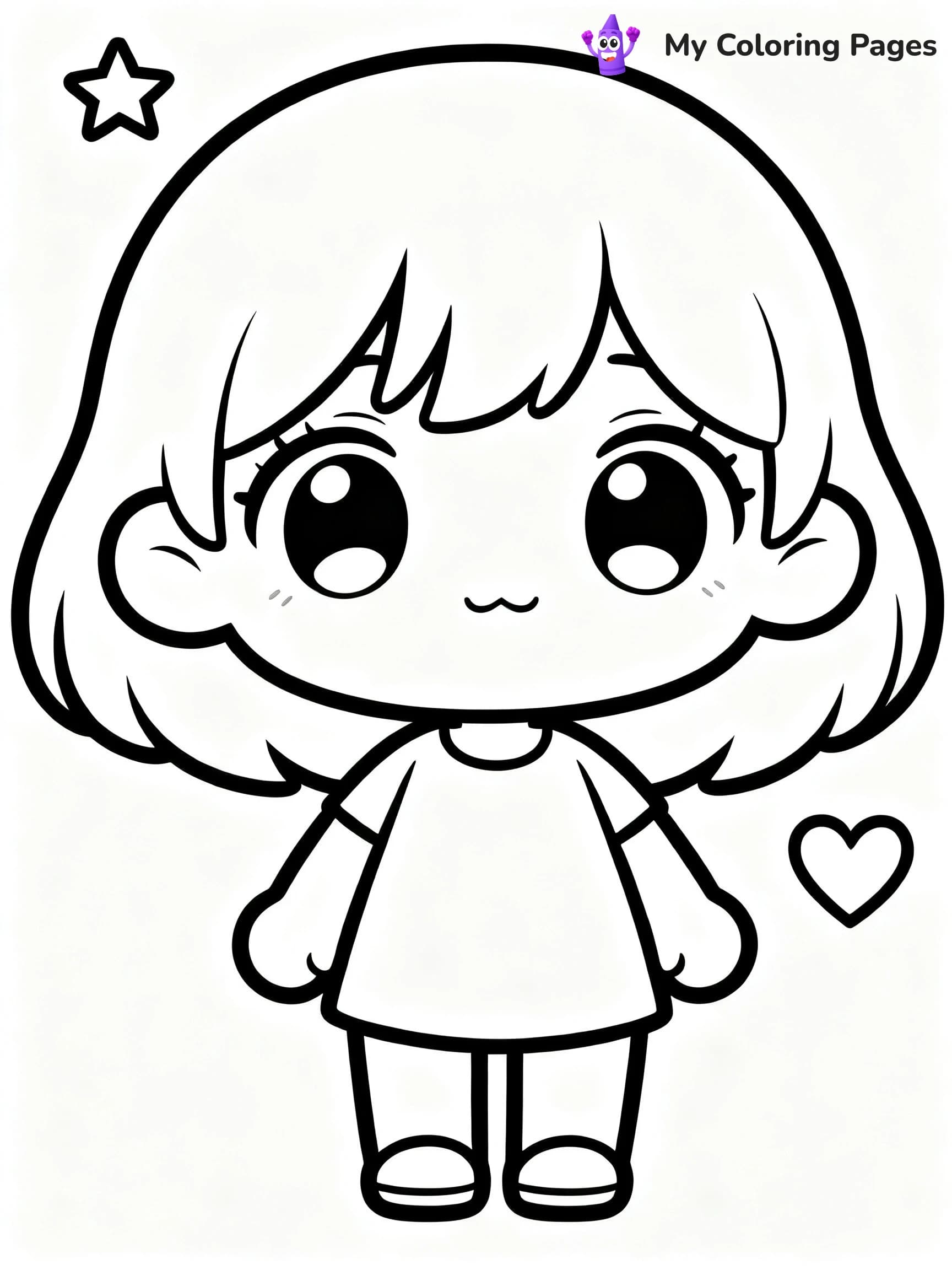 Cool Anime Coloring Pages - 18