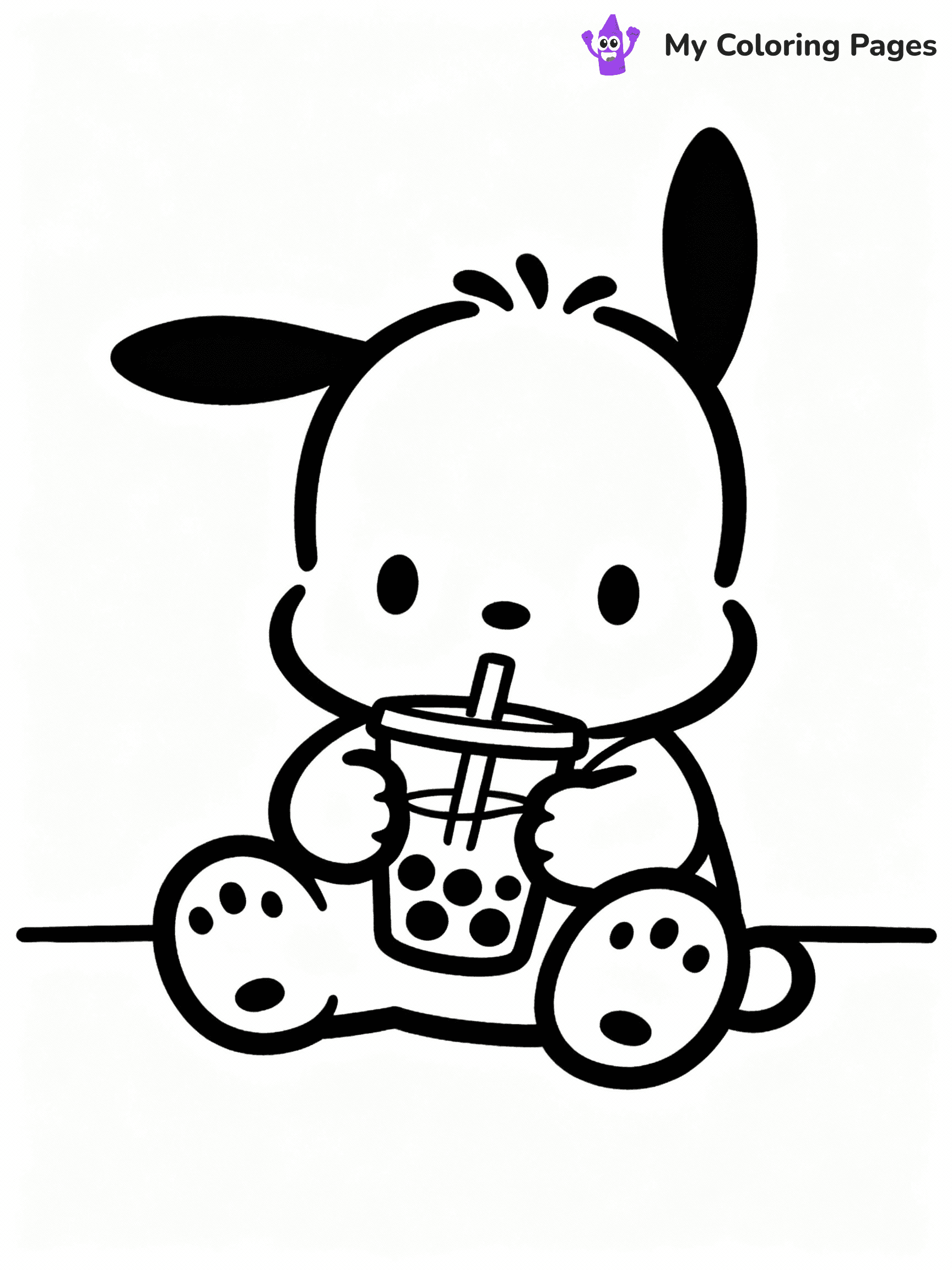 Pochacco Coloring Pages - 26