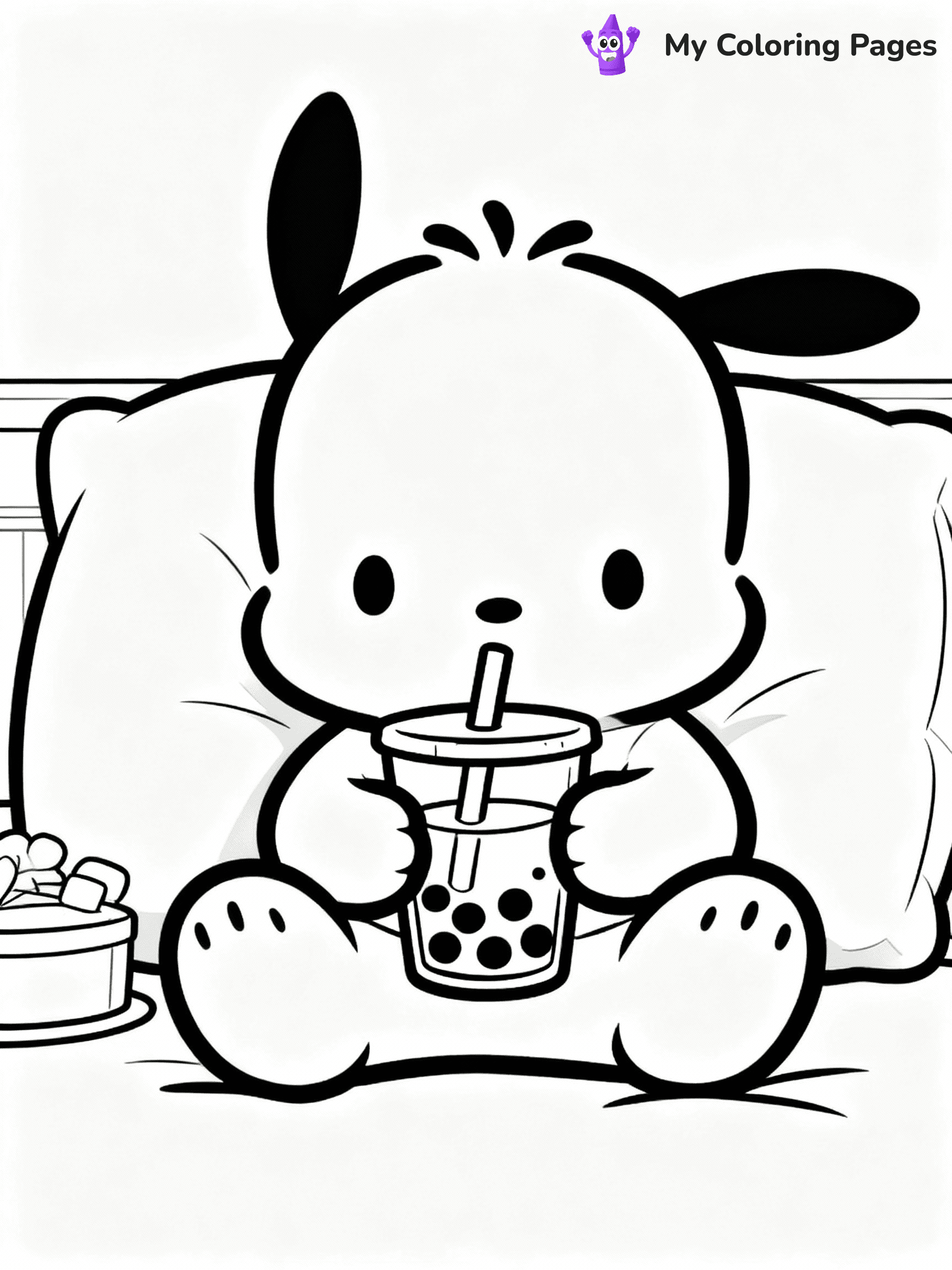 Pochacco Coloring Pages - 25