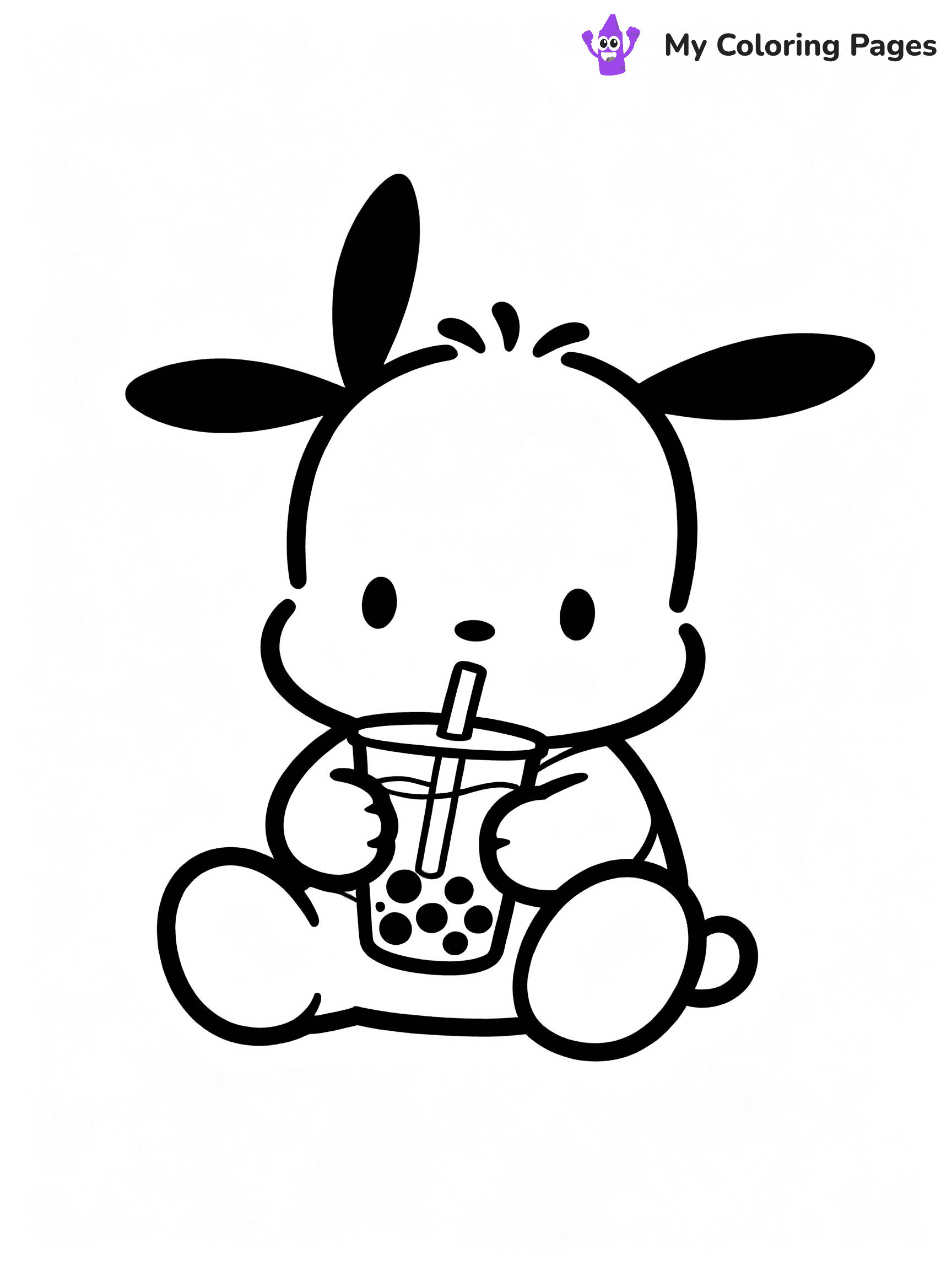 Pochacco Coloring Pages - 23