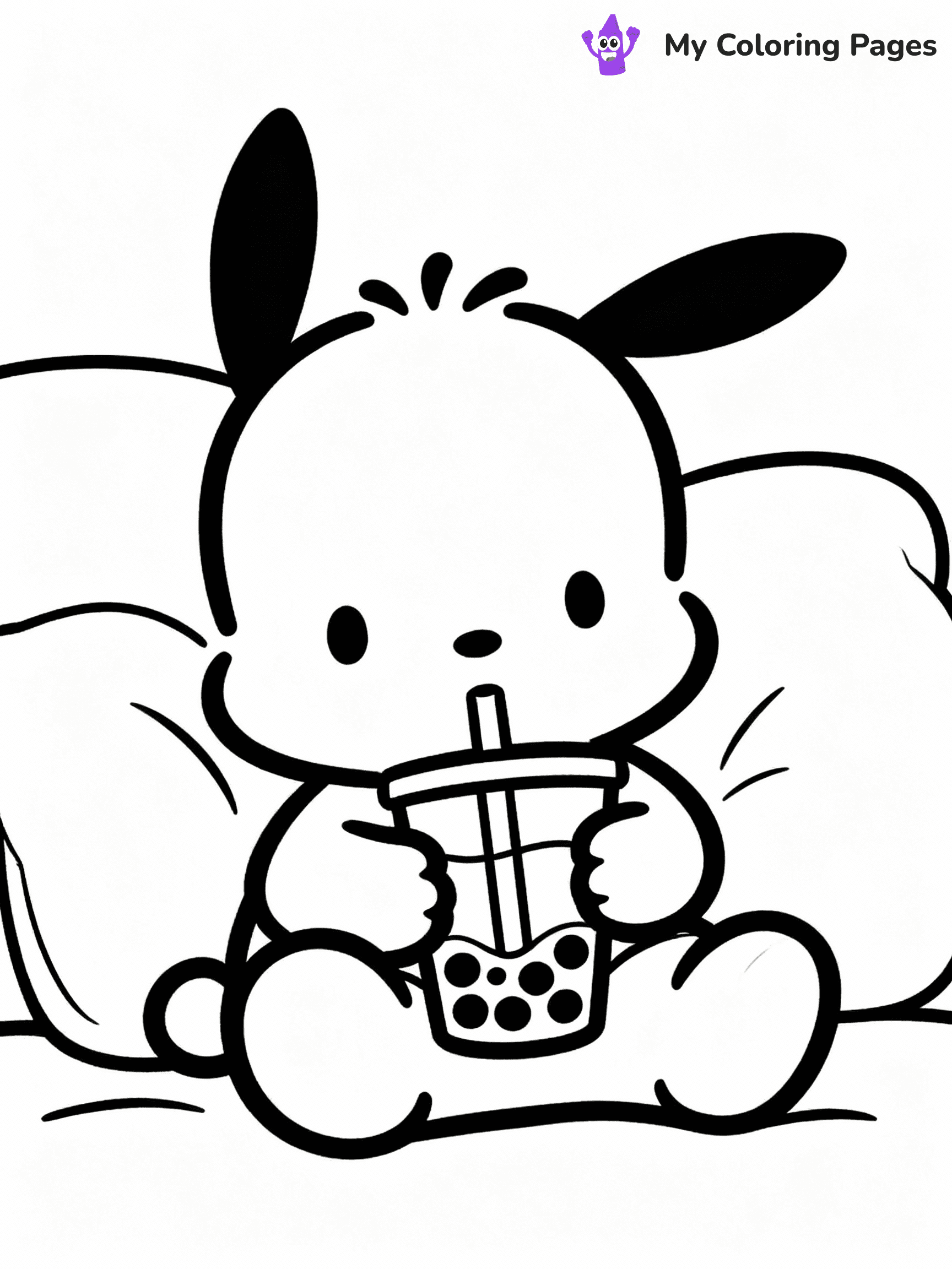 Pochacco Coloring Pages - 22