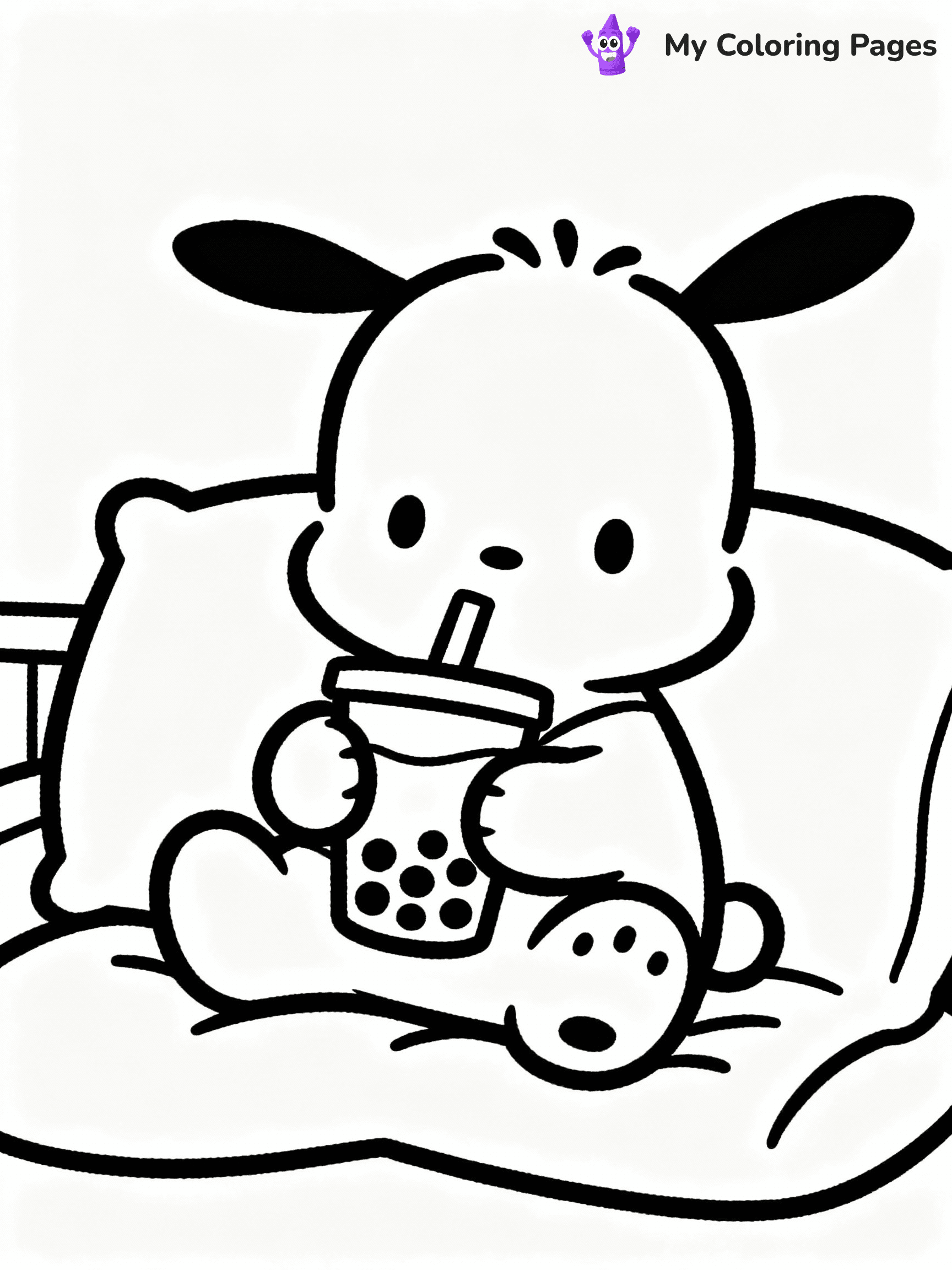 Pochacco Coloring Pages - 20