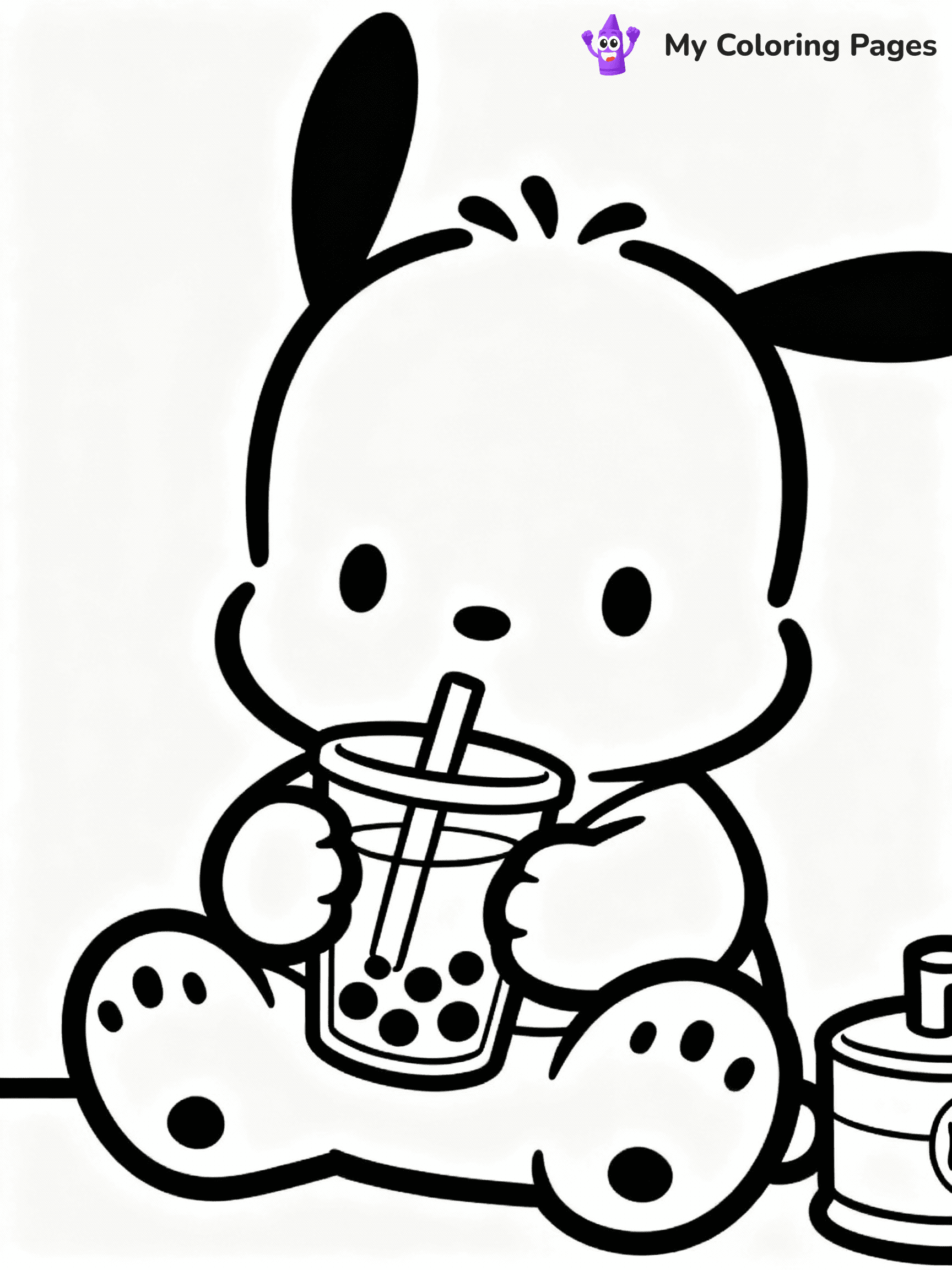 Pochacco Coloring Pages - 19