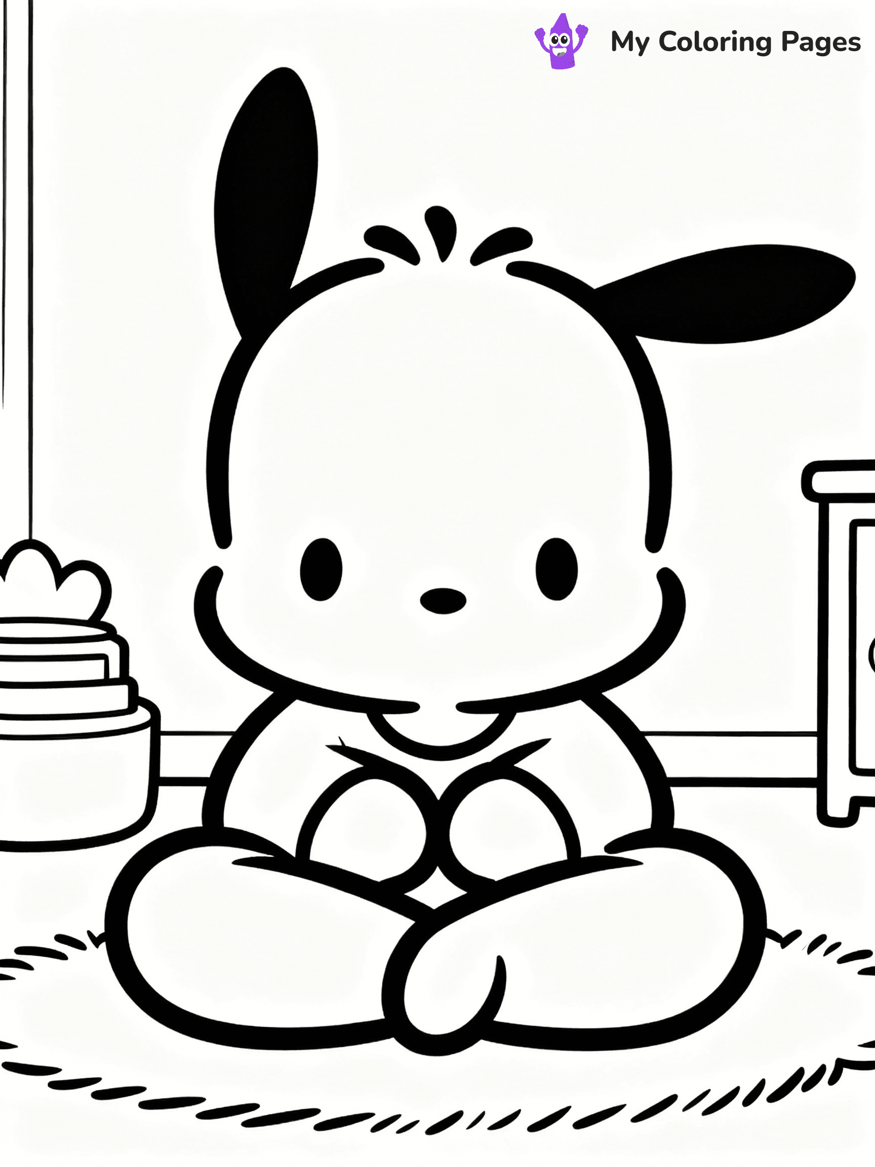 Pochacco Coloring Pages - 17