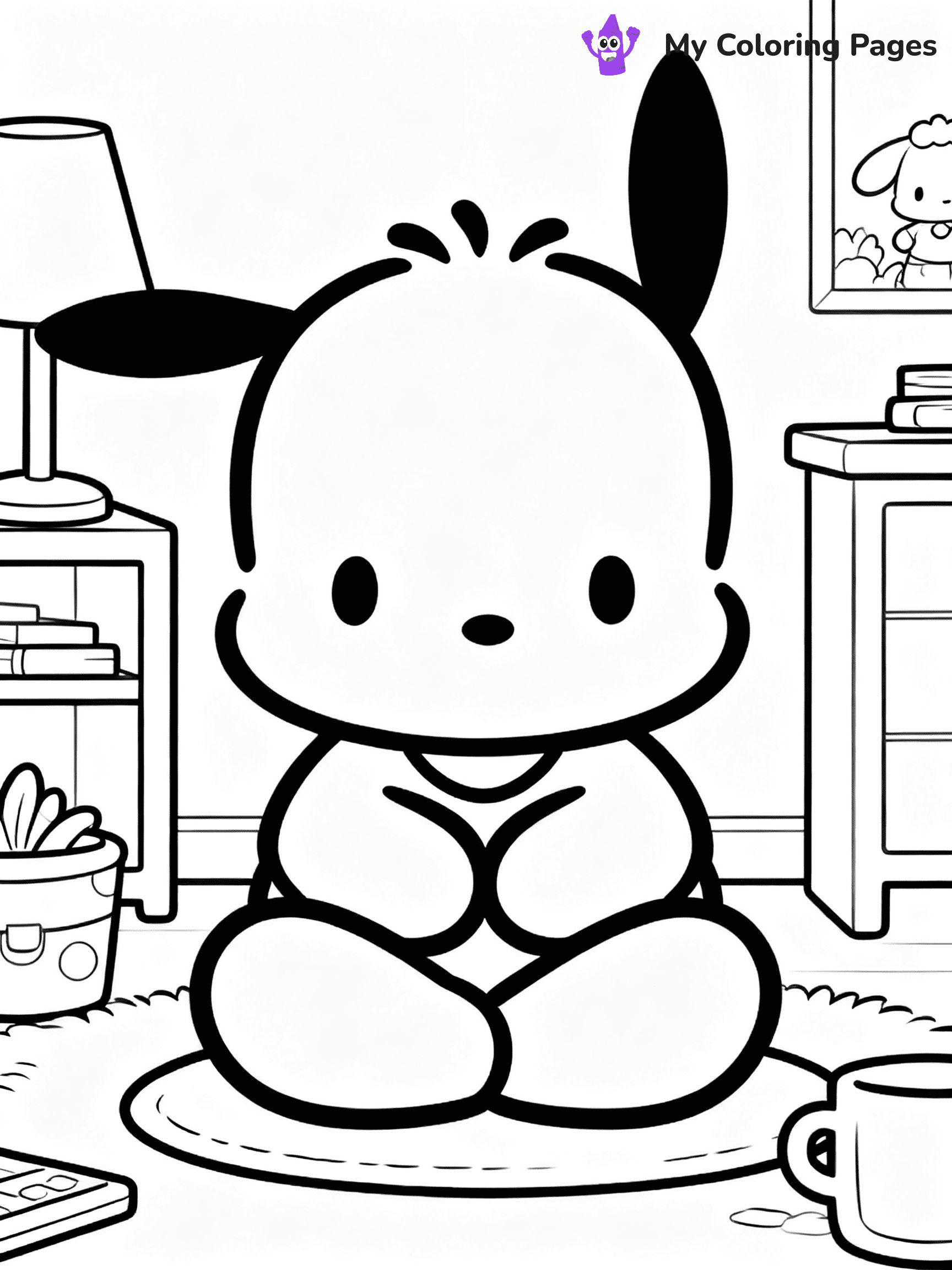 Pochacco Coloring Pages - 16