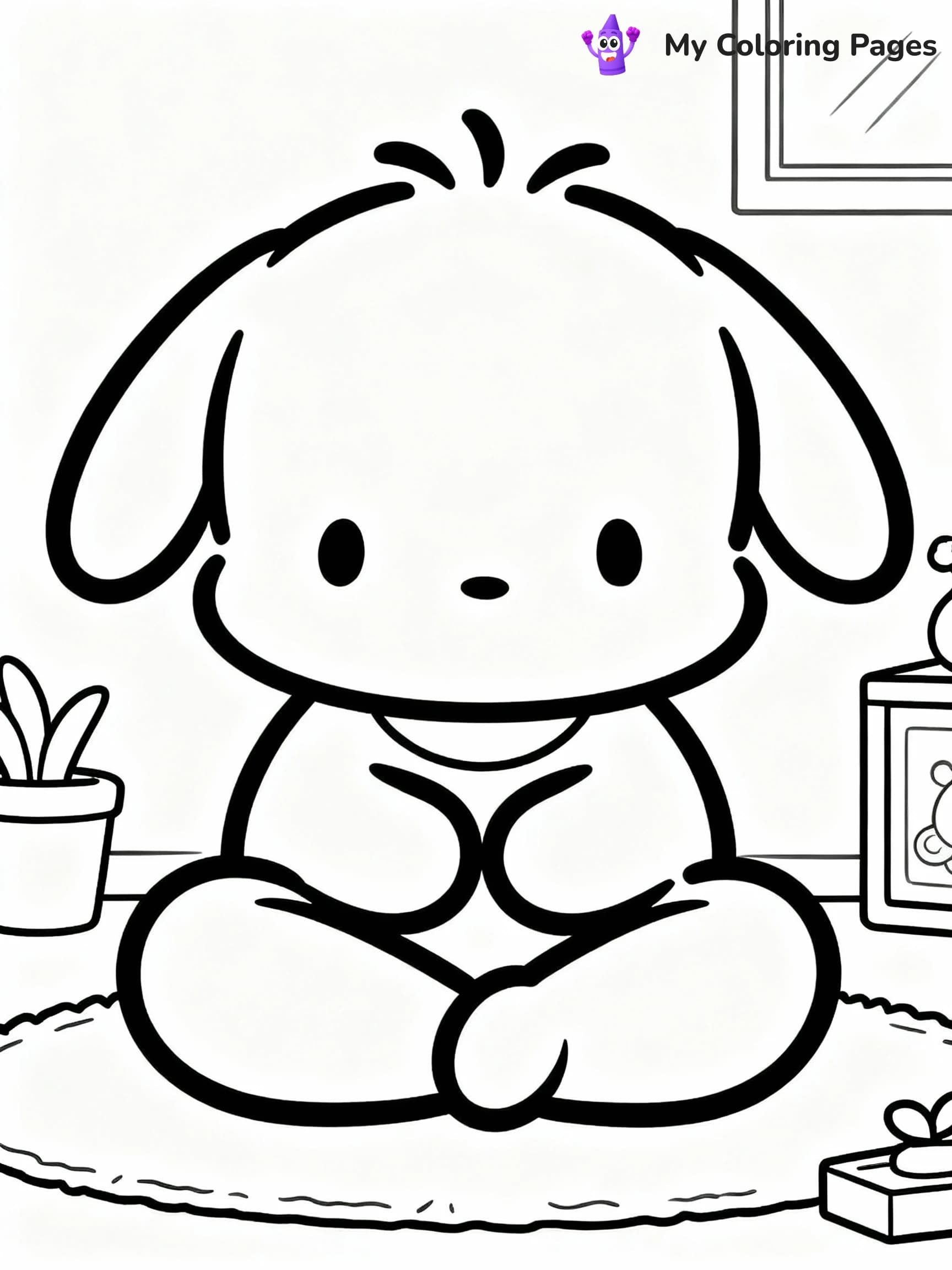 Pochacco Coloring Pages - 15