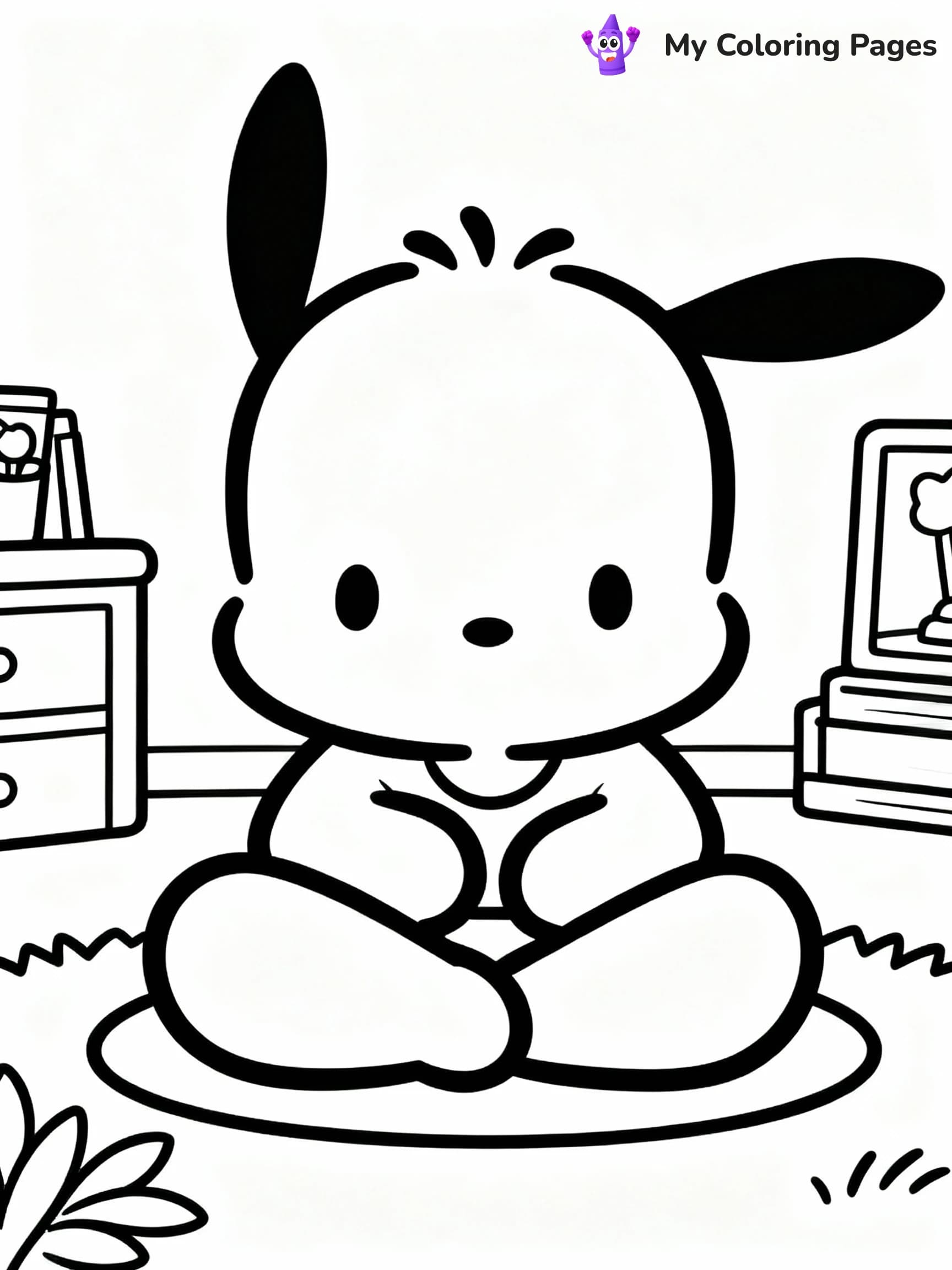 Pochacco Coloring Pages - 14