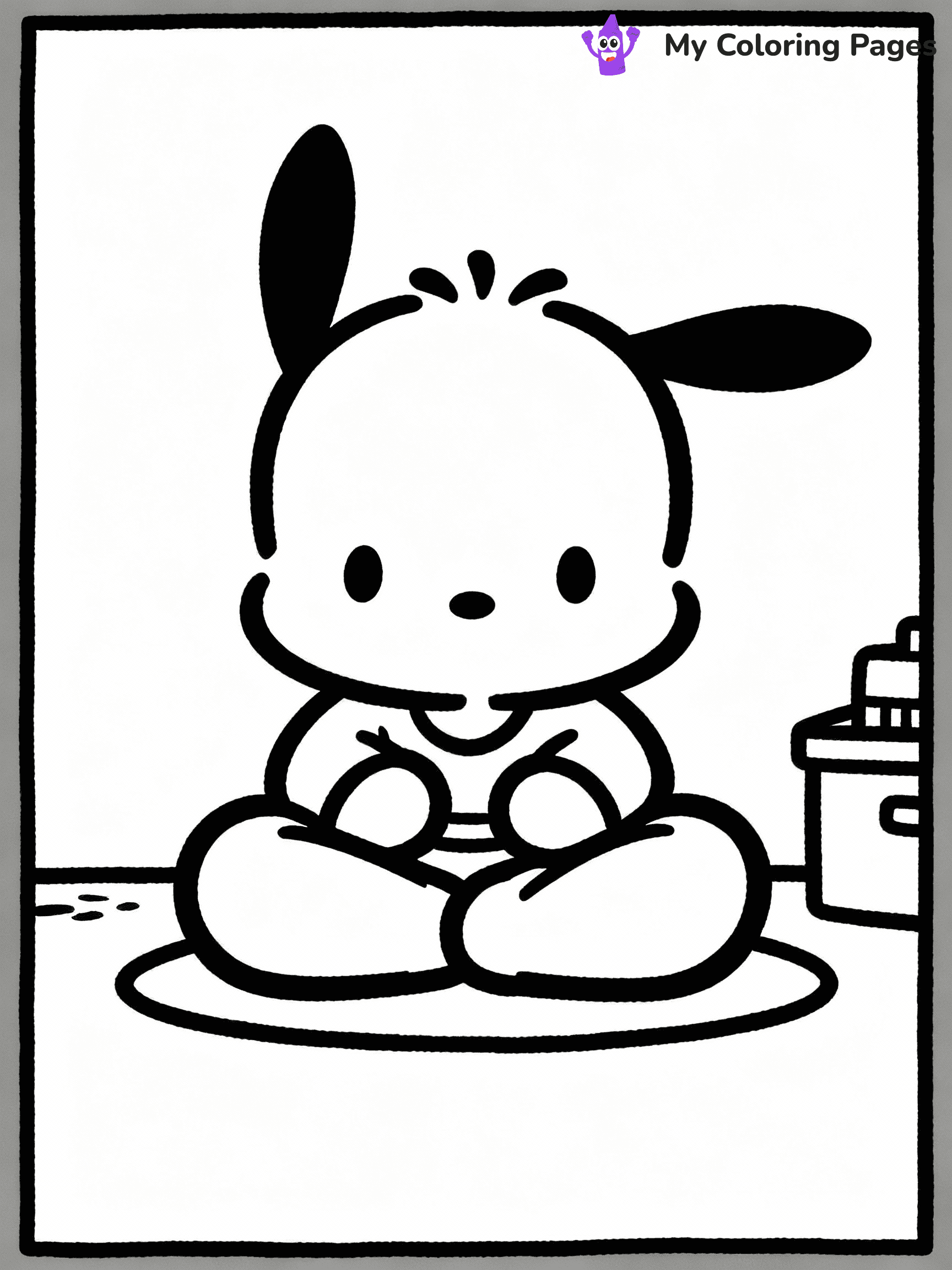 Pochacco Coloring Pages - 11