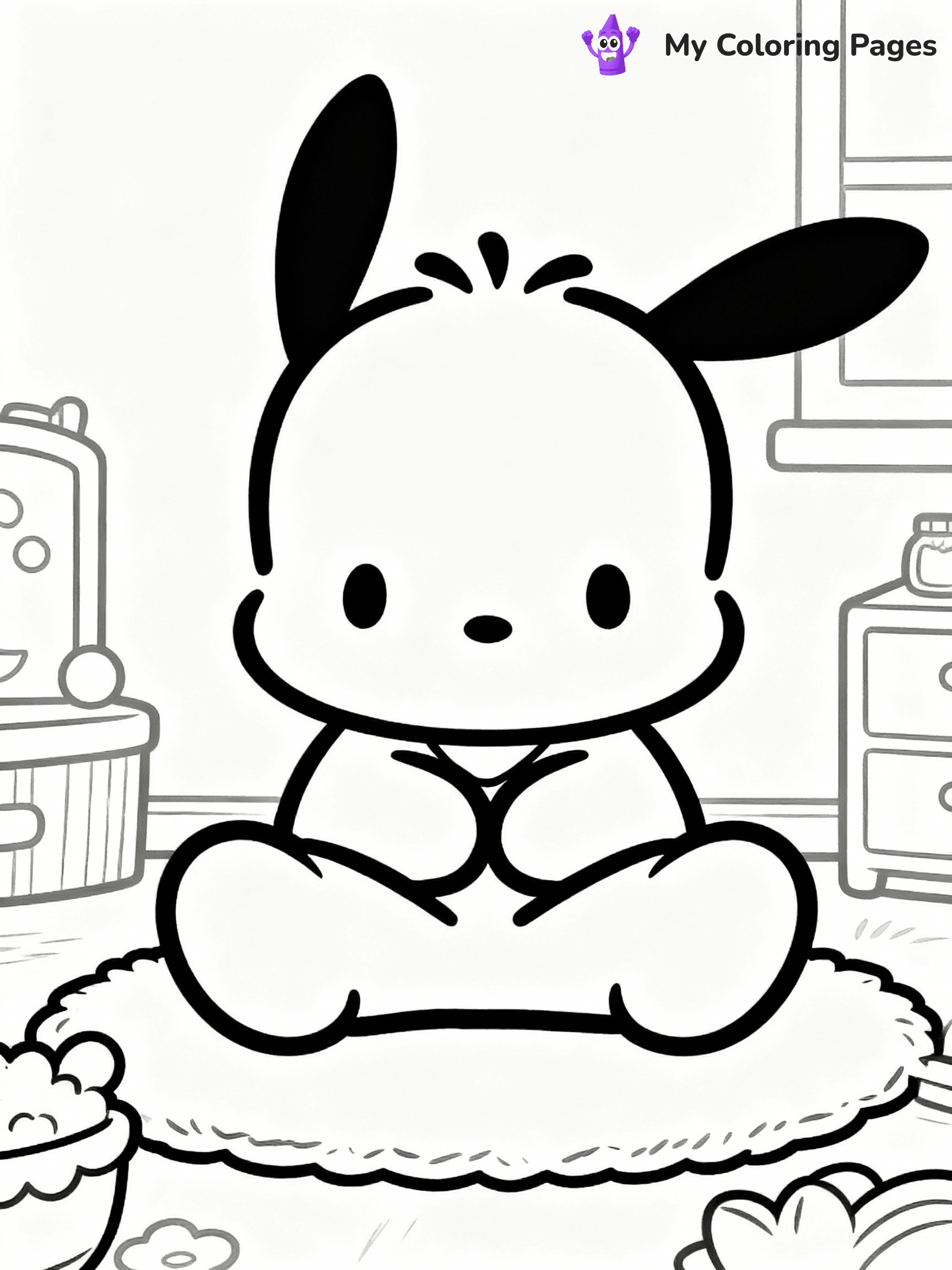 Pochacco Coloring Pages - 7