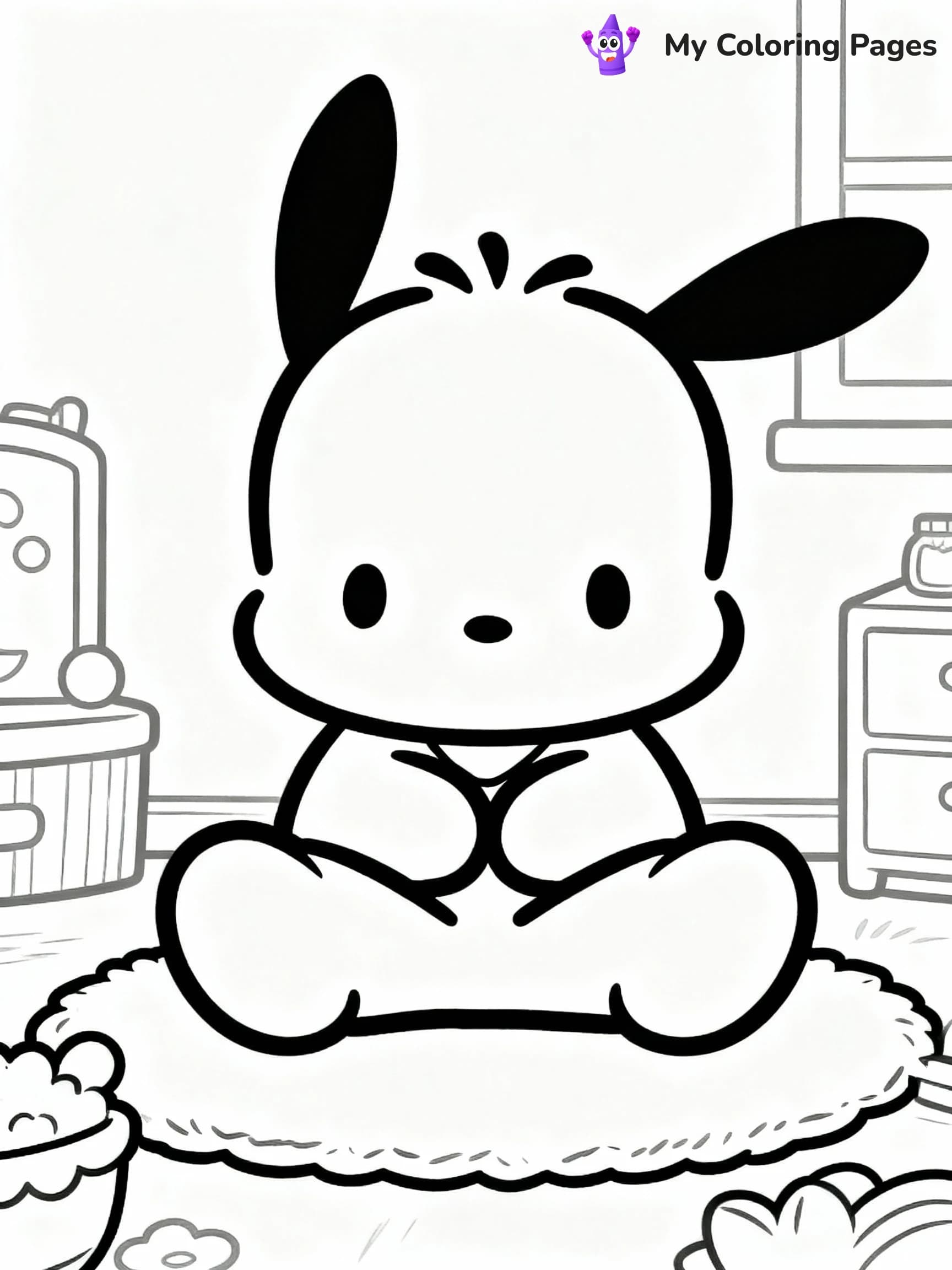 Pochacco Coloring Pages - 7