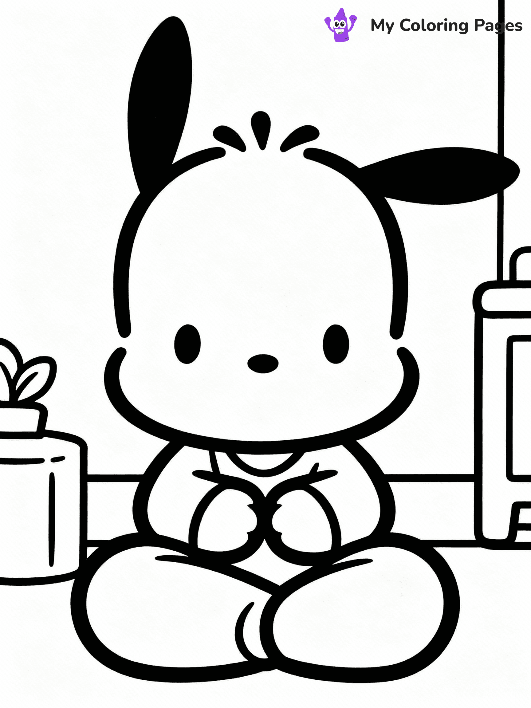 Pochacco Coloring Pages - 6