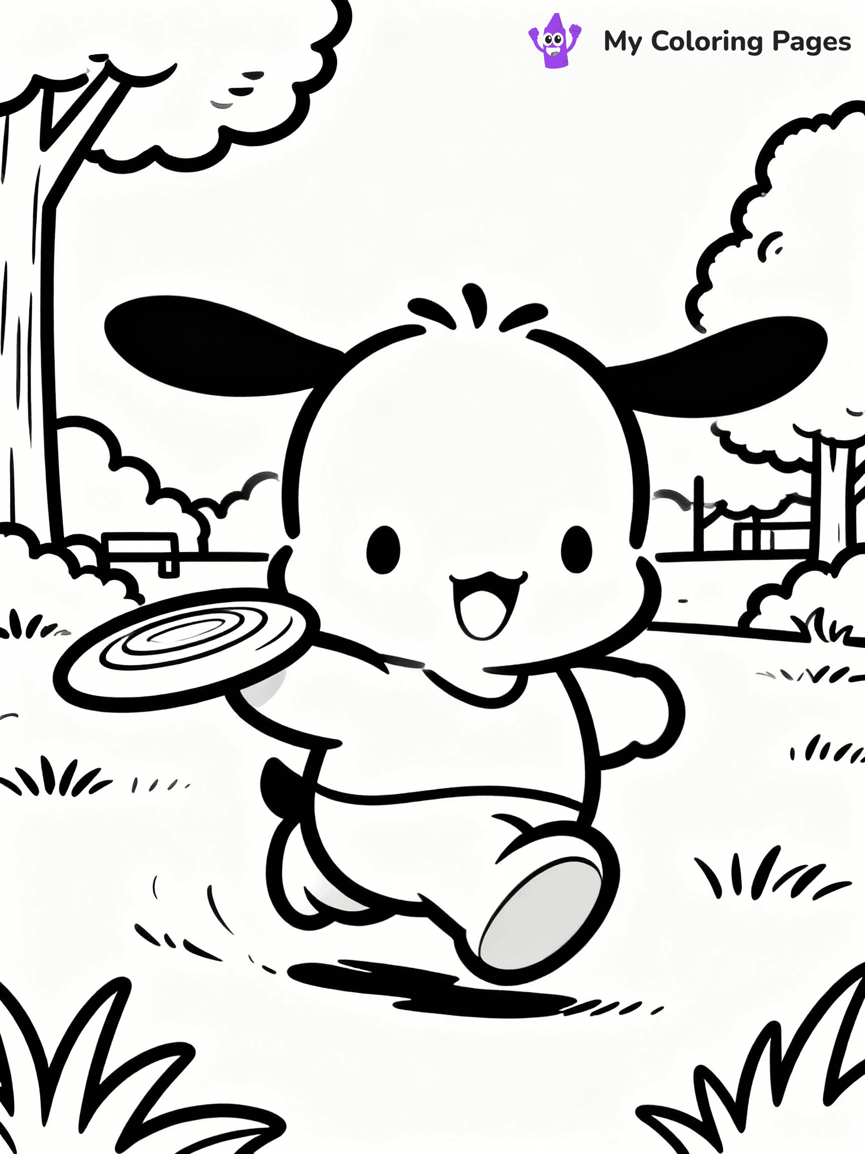 Pochacco Coloring Pages - 4