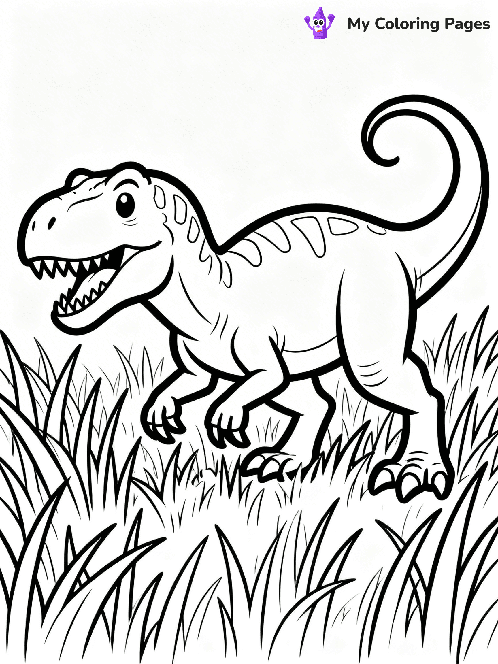 Carnotaurus Coloring Pages - 18
