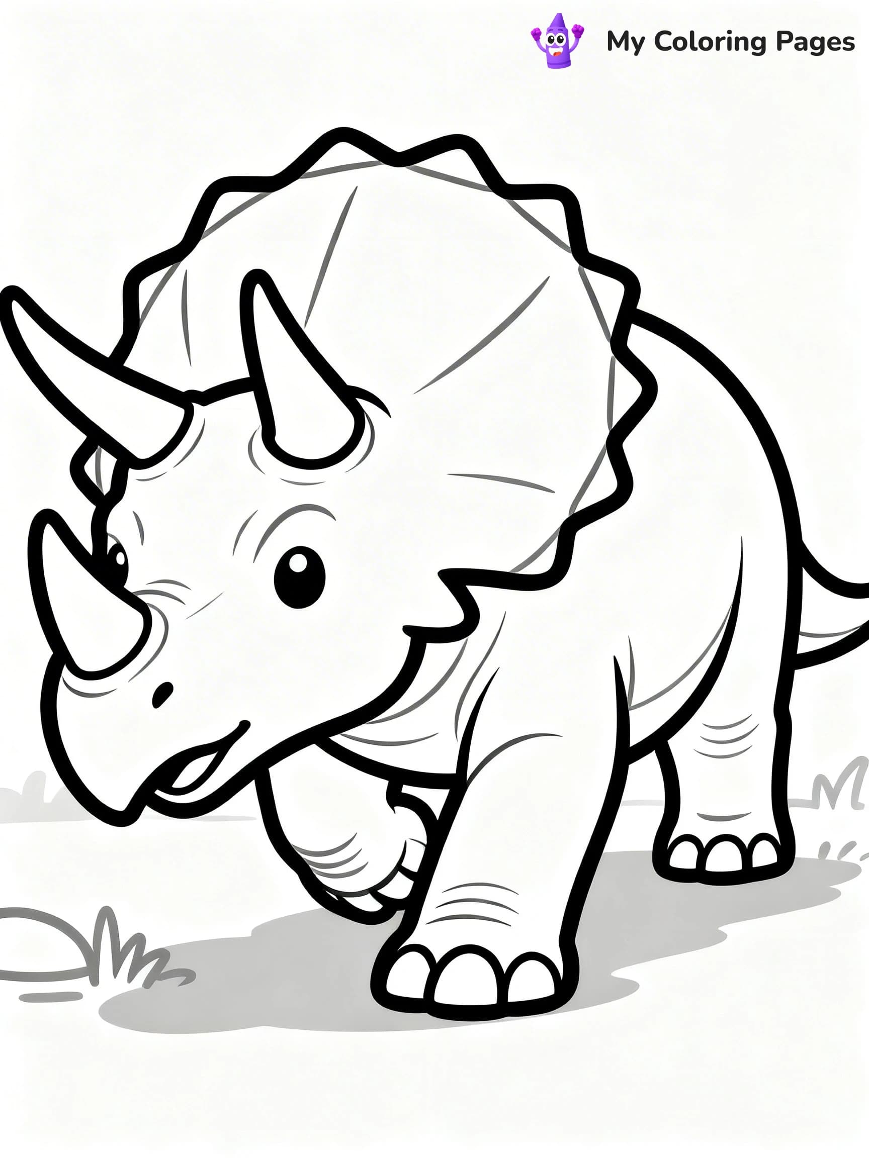 Carnotaurus Coloring Pages - 17