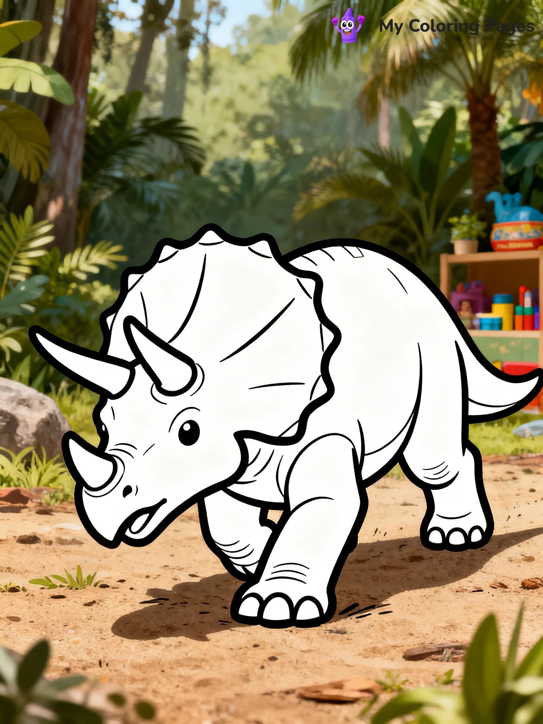 Carnotaurus Coloring Pages - 12