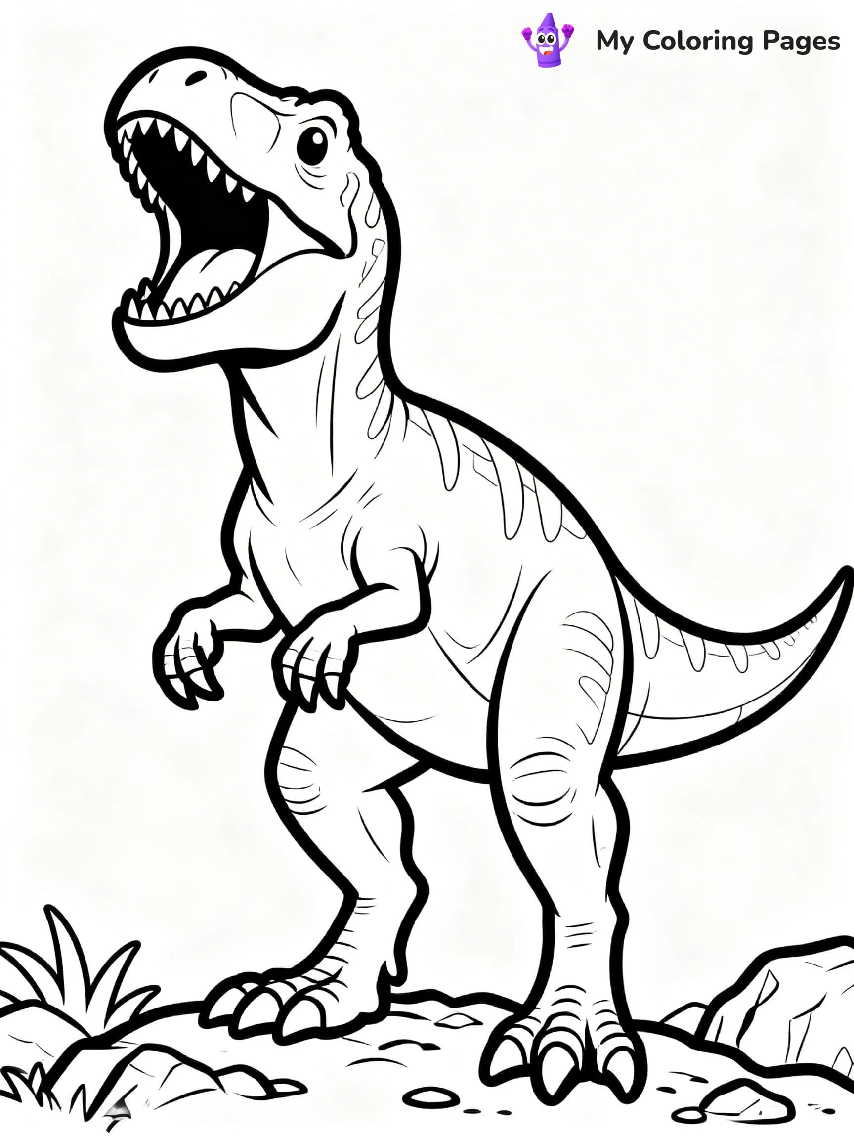 Carnotaurus Coloring Pages - 11