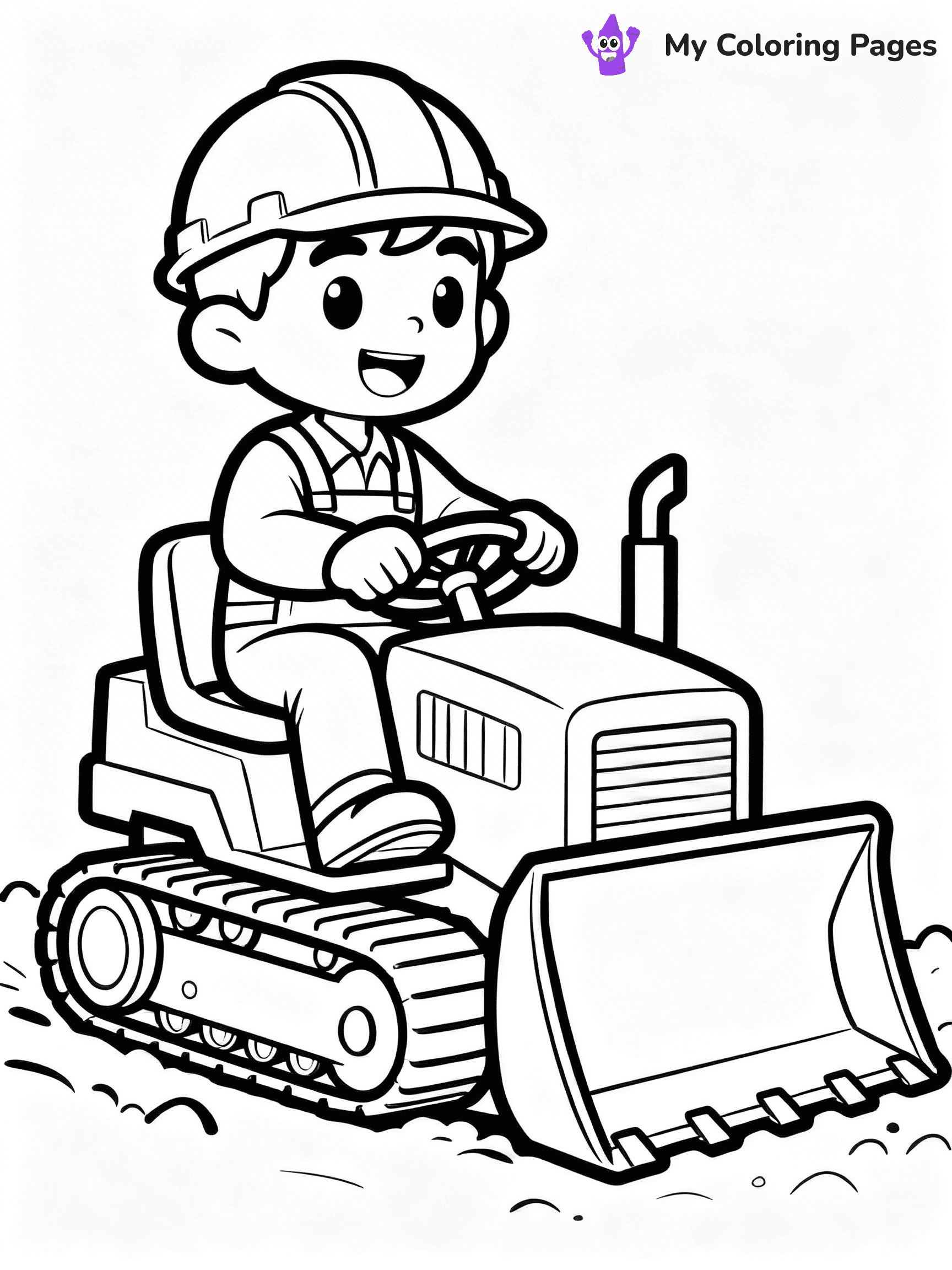 Construction Coloring Pages - 155