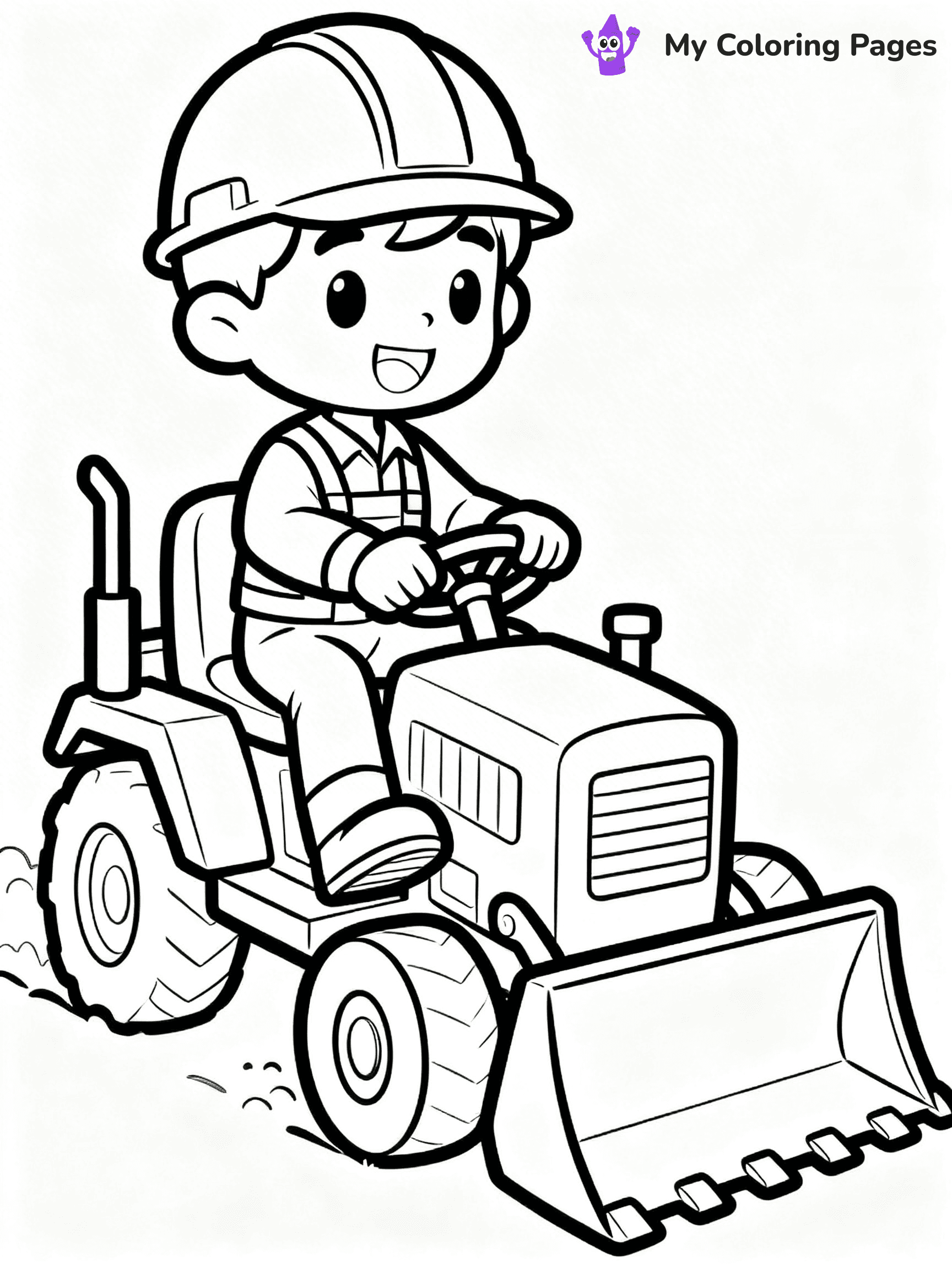 Construction Coloring Pages - 154