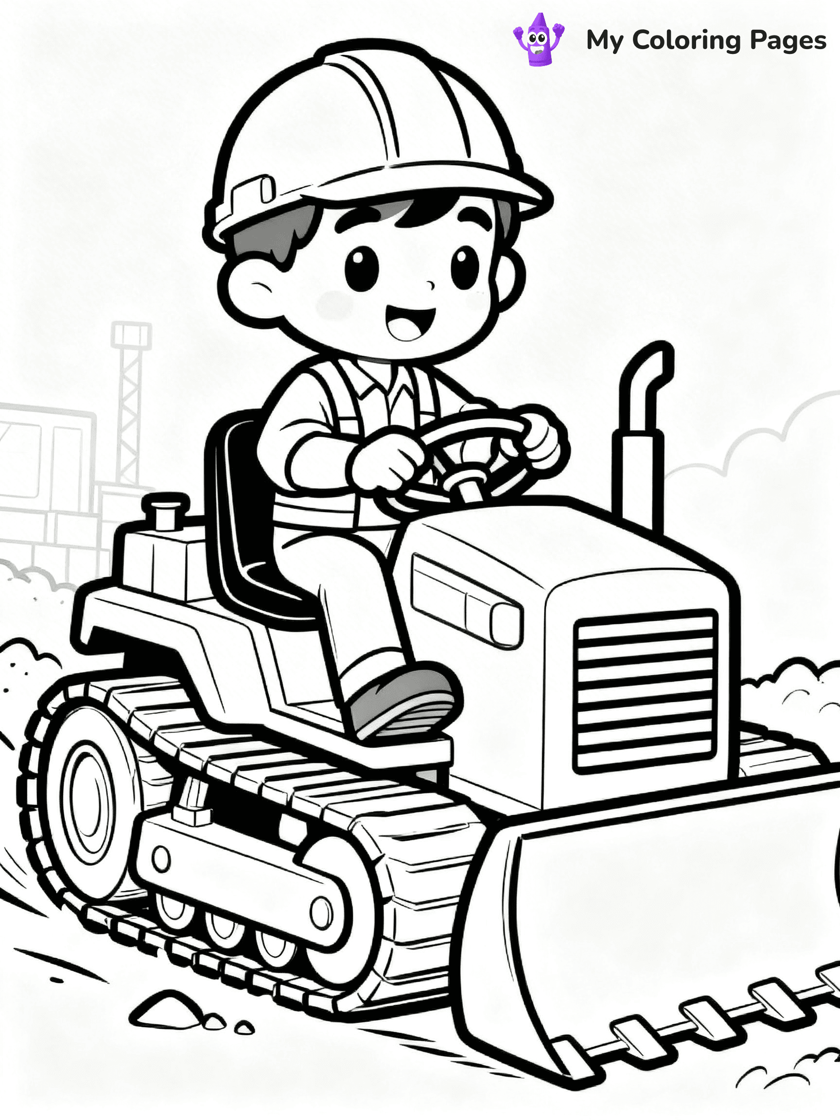 Construction Coloring Pages - 150