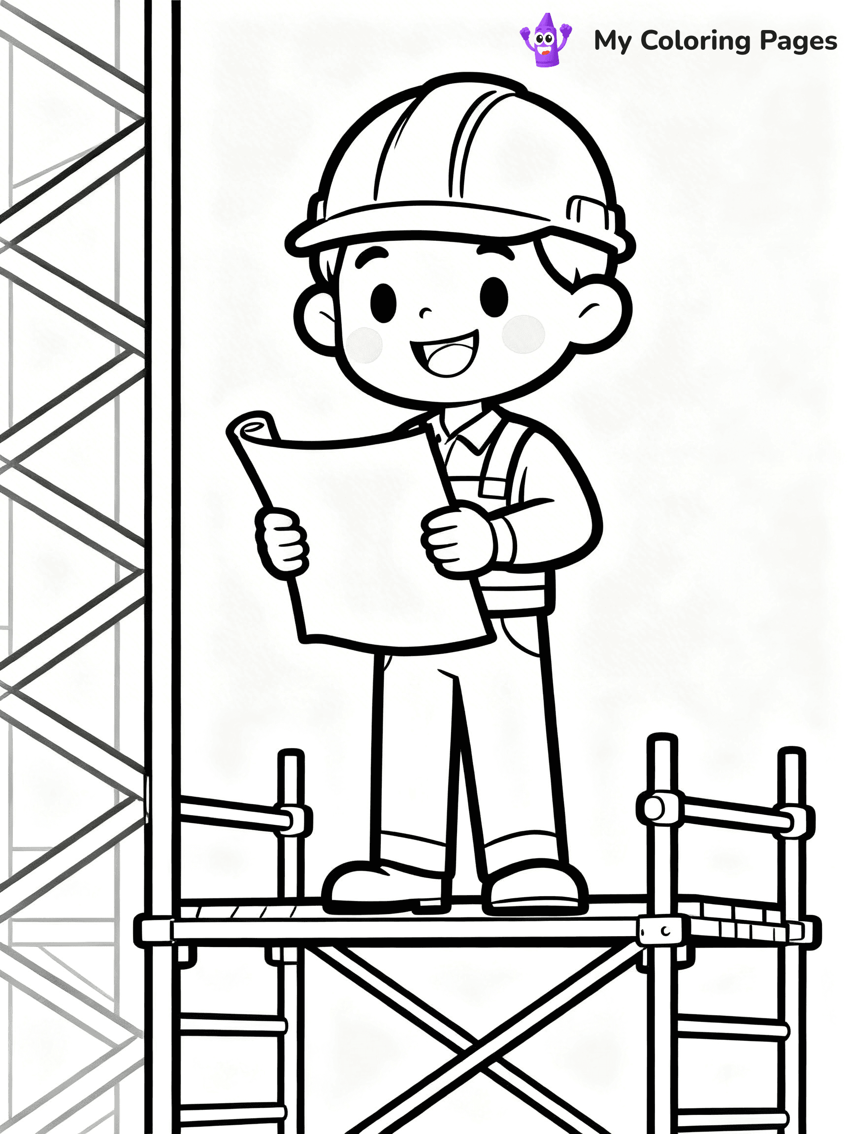 Construction Coloring Pages - 148