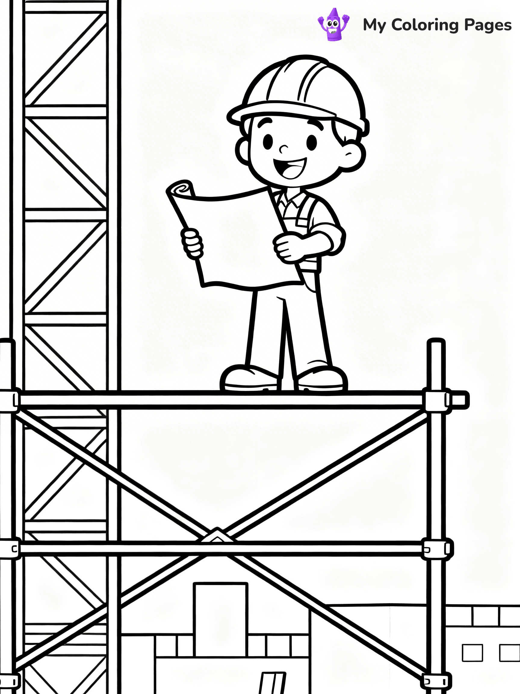 Construction Coloring Pages - 146