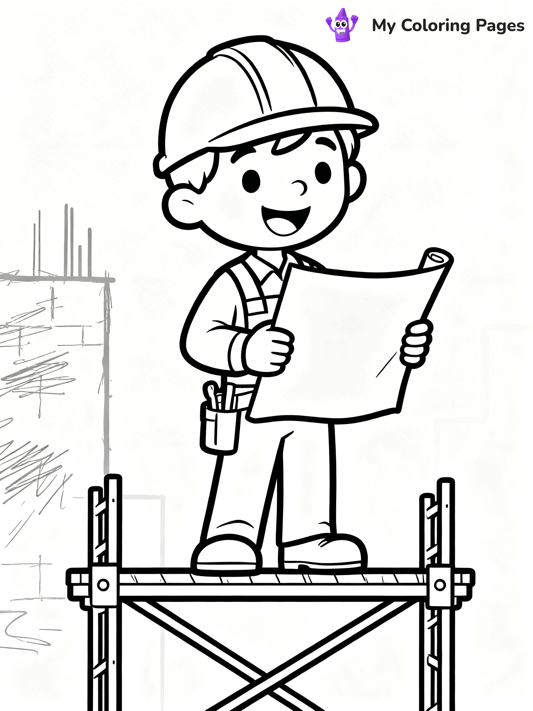 Construction Coloring Pages - 144