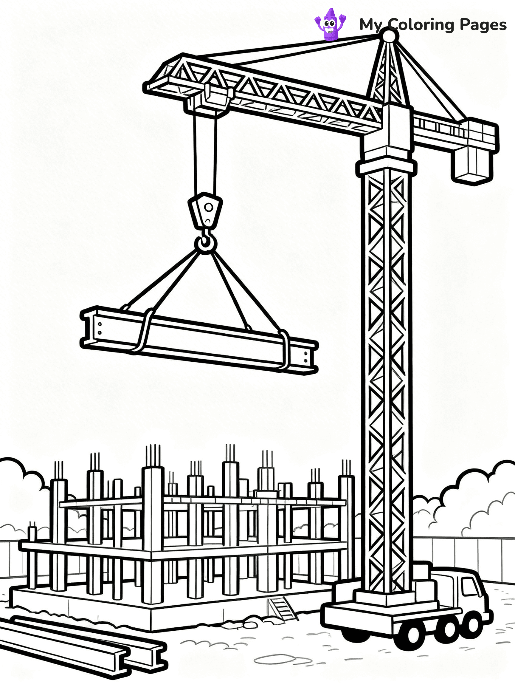 Construction Coloring Pages - 137