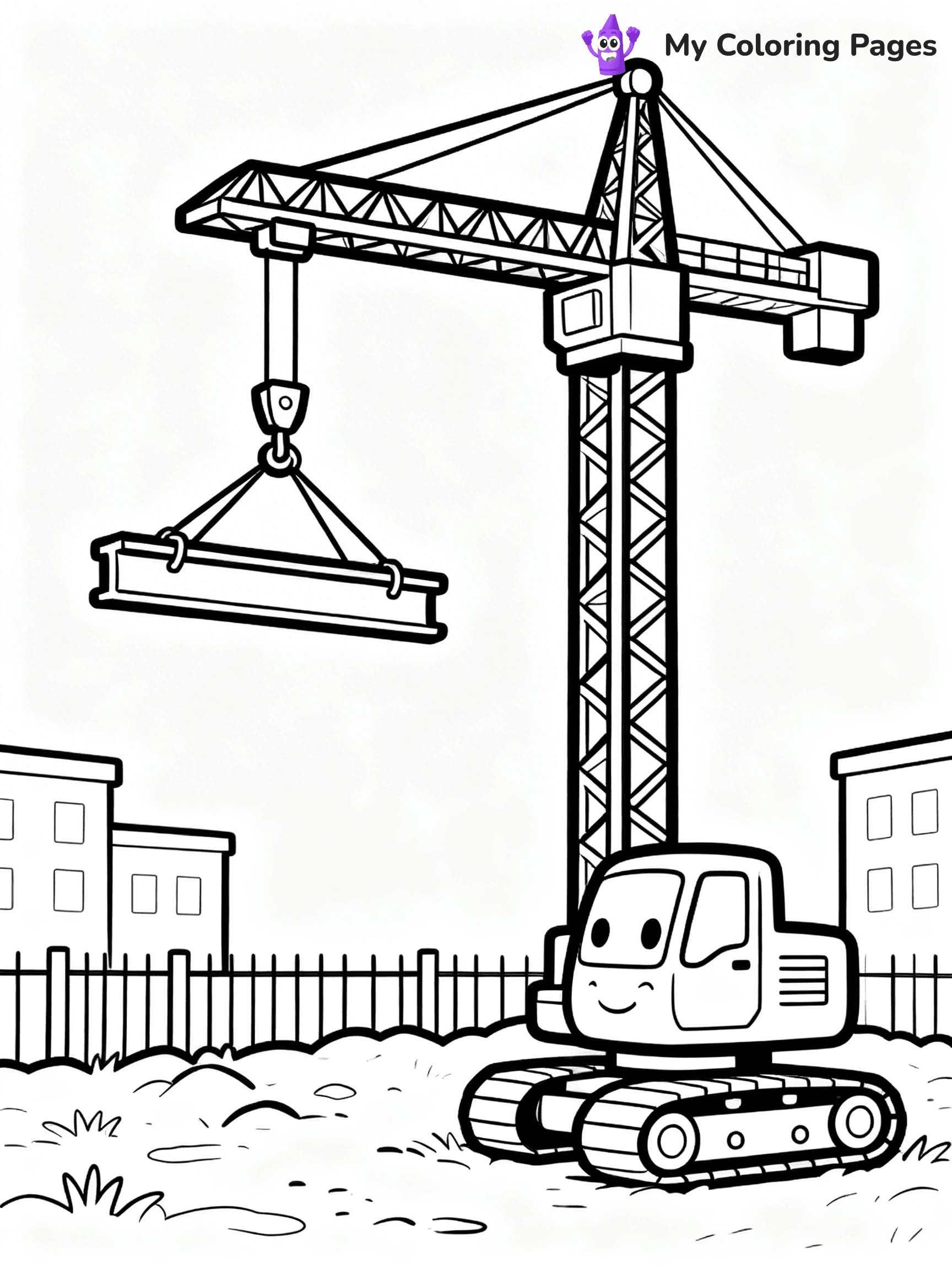 Construction Coloring Pages - 136