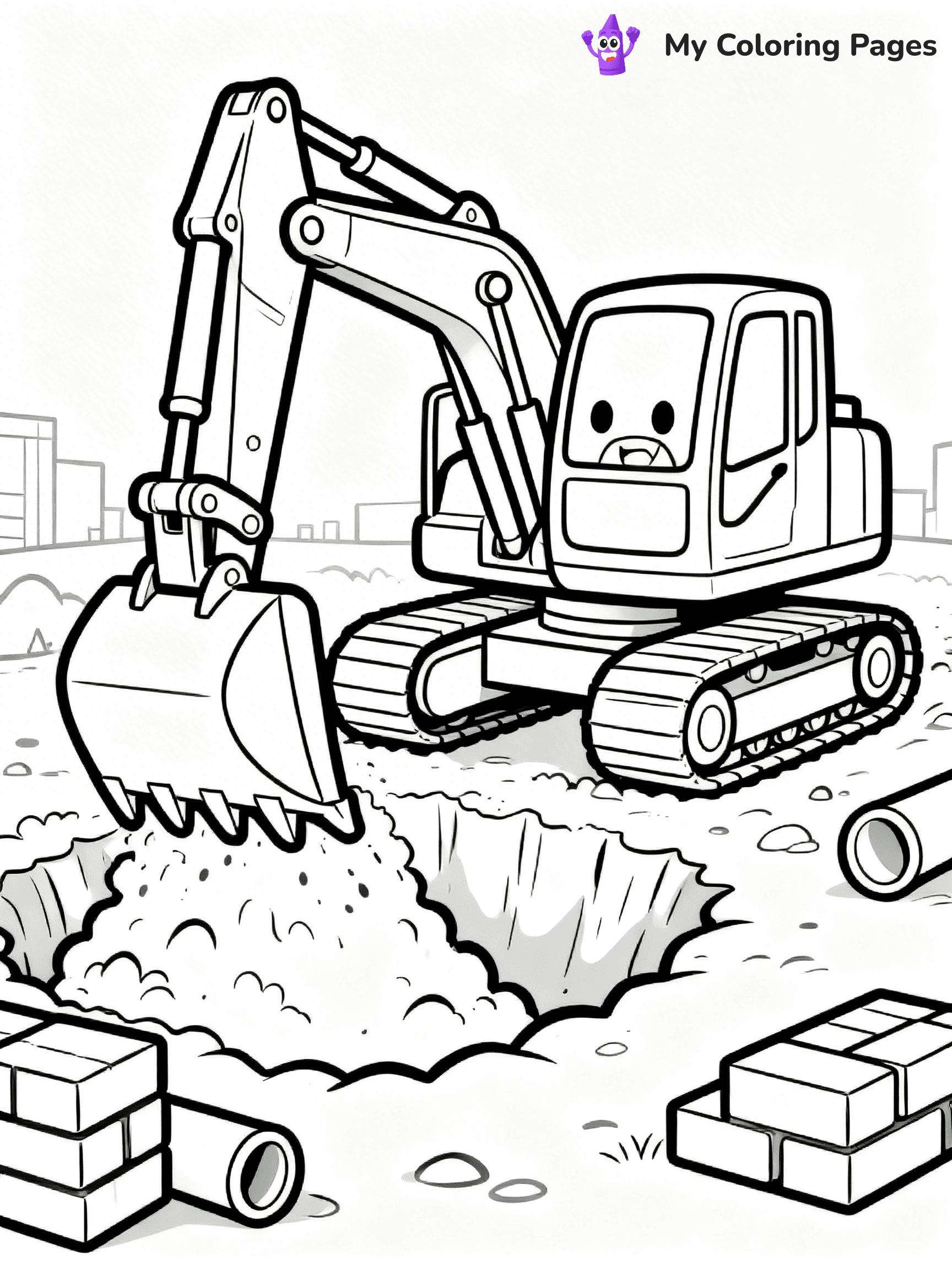 Construction Coloring Pages - 127