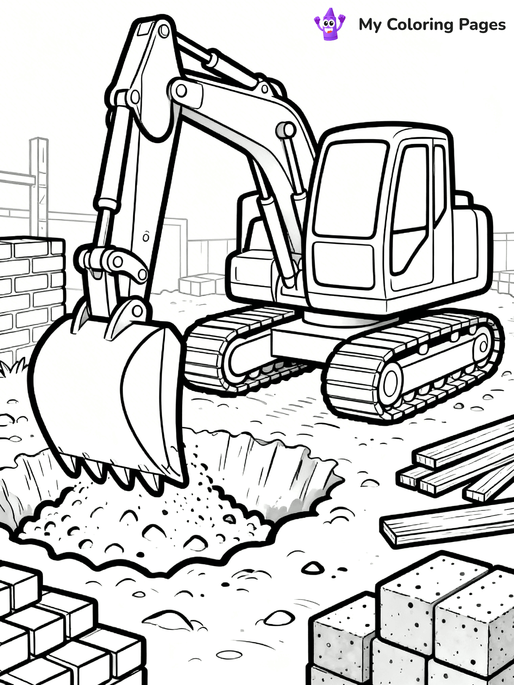 Construction Coloring Pages - 126